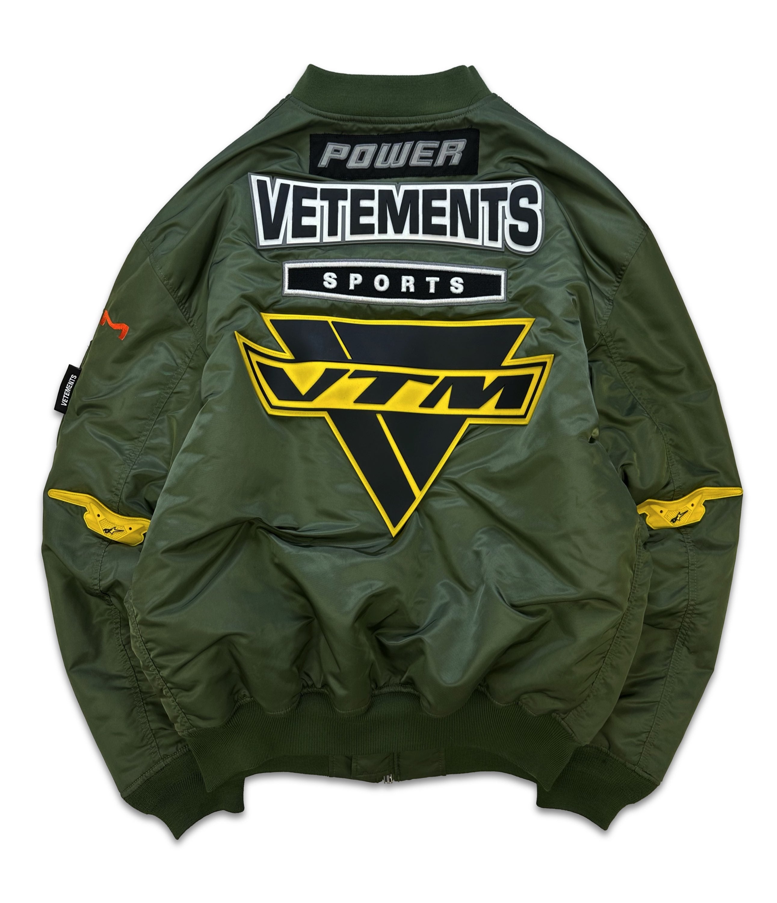 AW21 Vêtements x Alpha Industries MA-1 ‘Racing’ Bomber Jacket