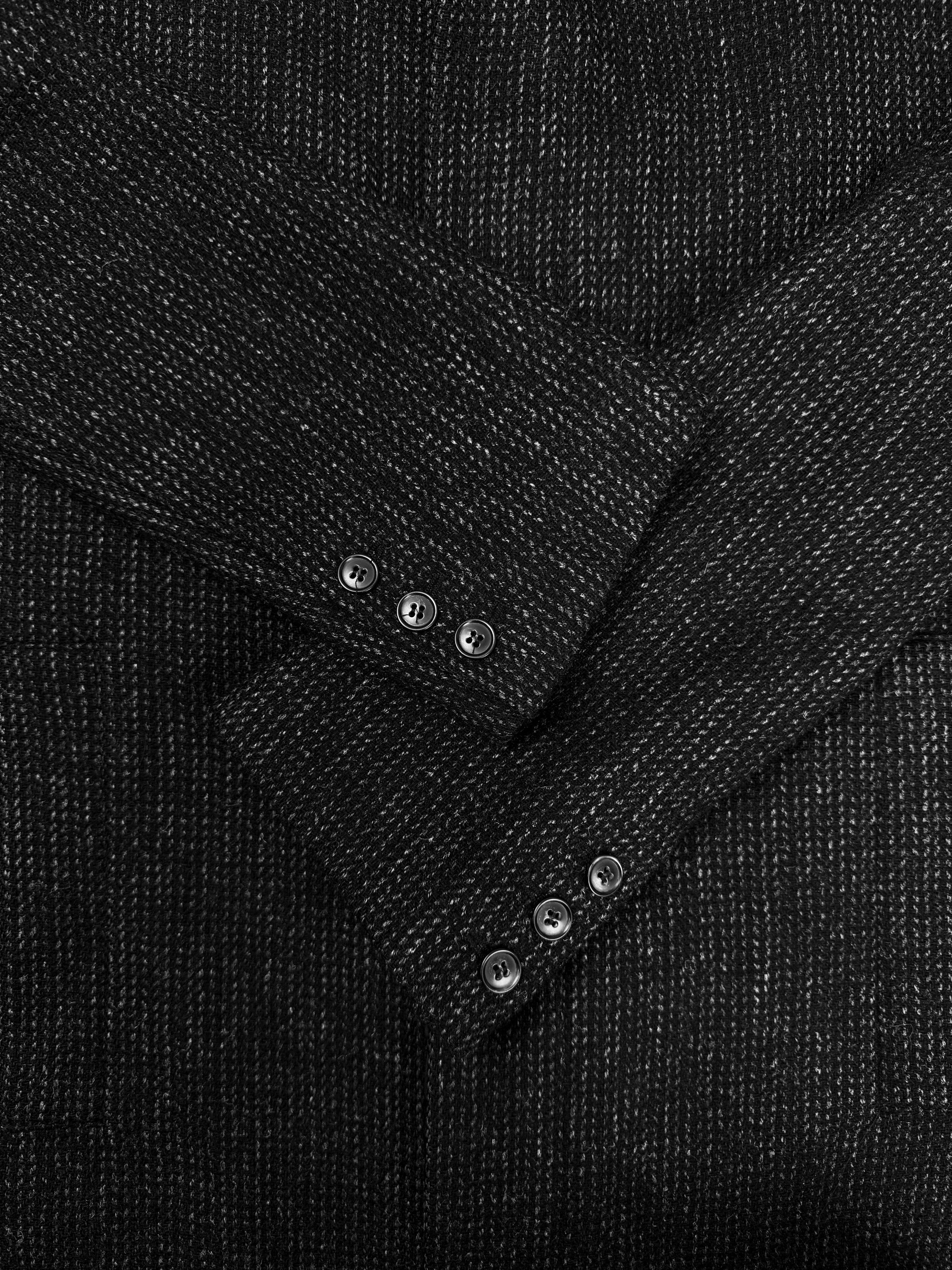 AW98 Raf Simons ‘Radioactivity’ Speckled Slim Cut Trench Coat