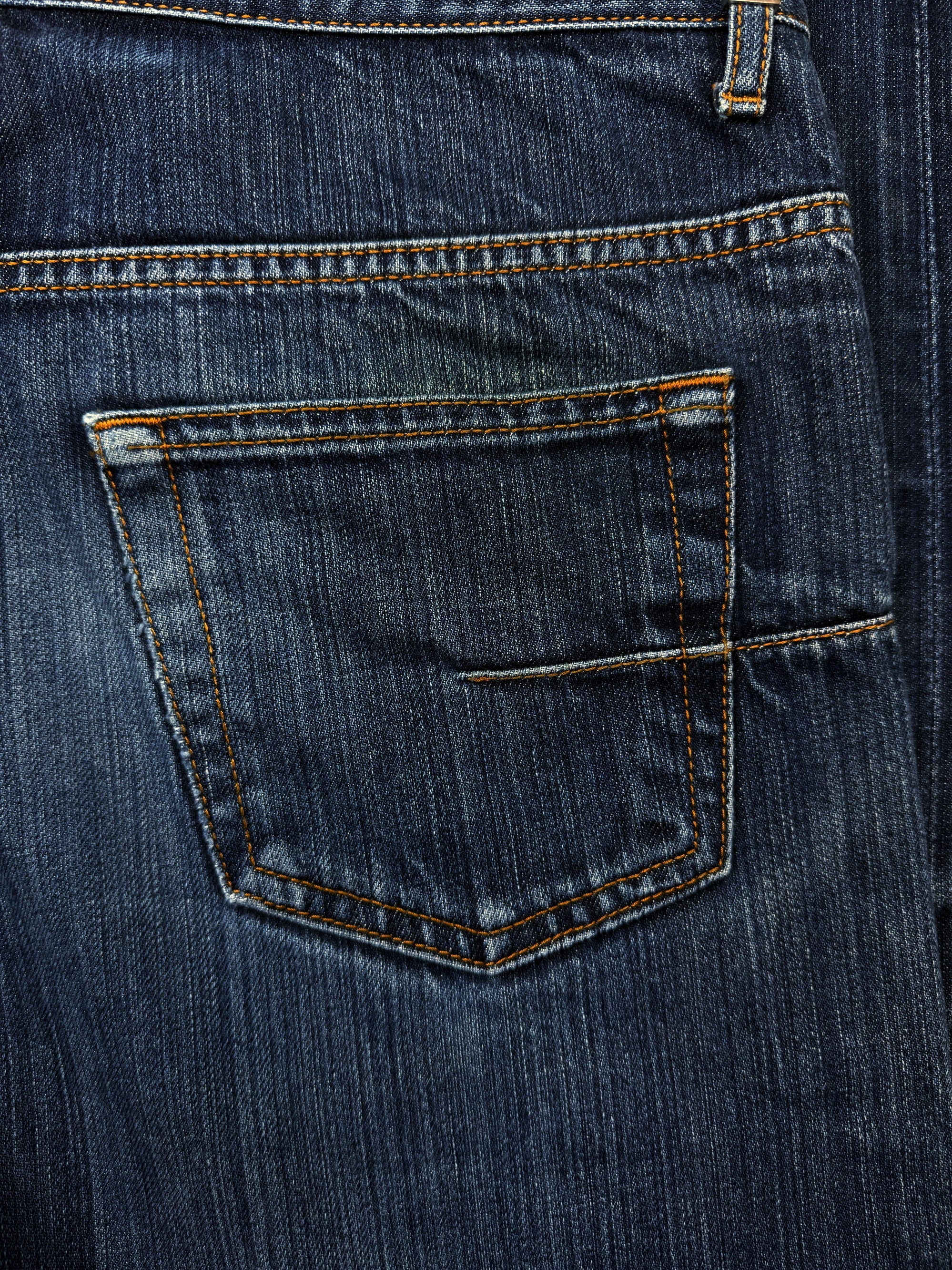 Dior Homme by Hedi Slimane Blue Washed Distressed Jeans