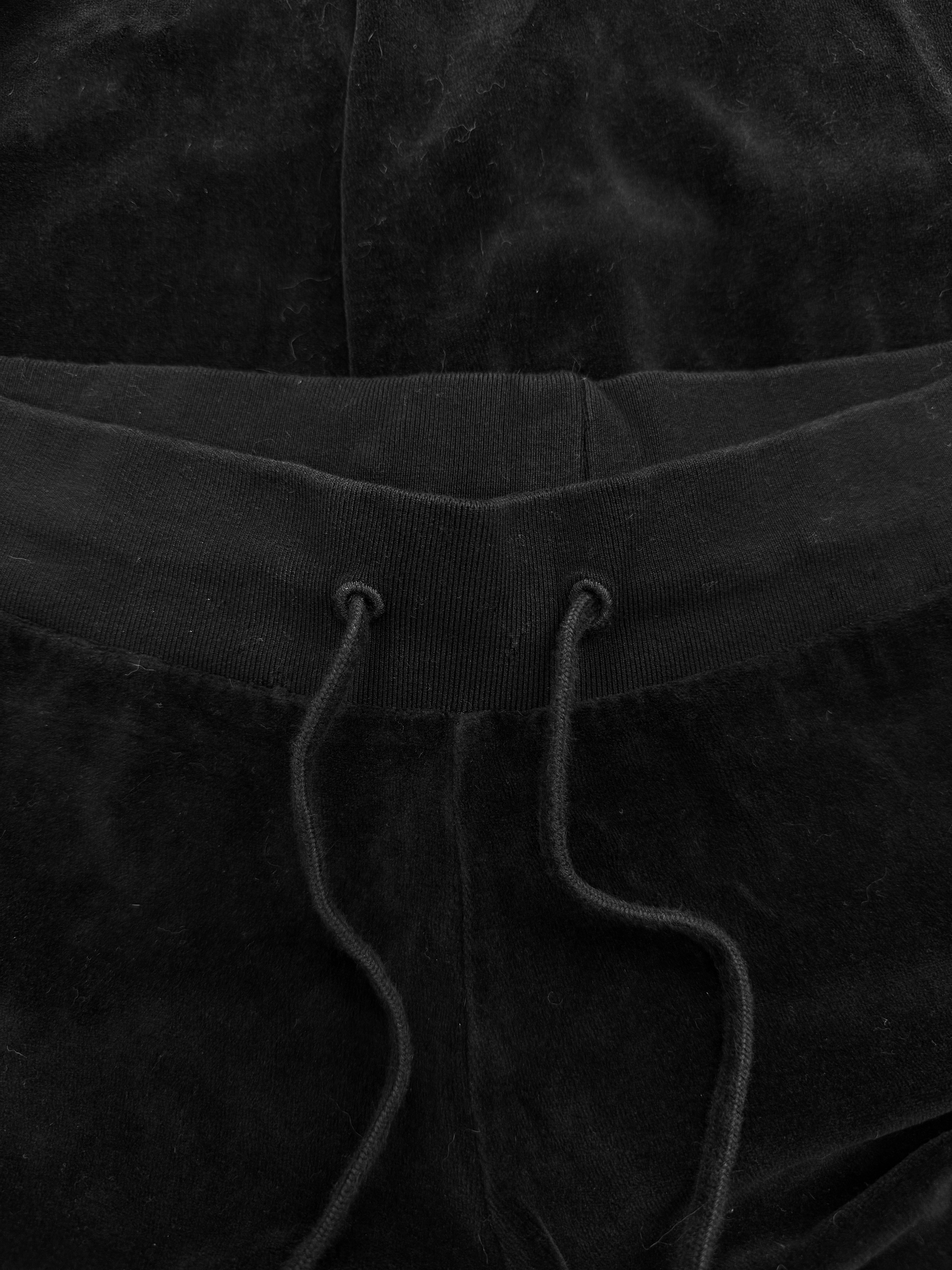 AW23 Balenciaga Velvet Elasticated Wide Cut Track Pants