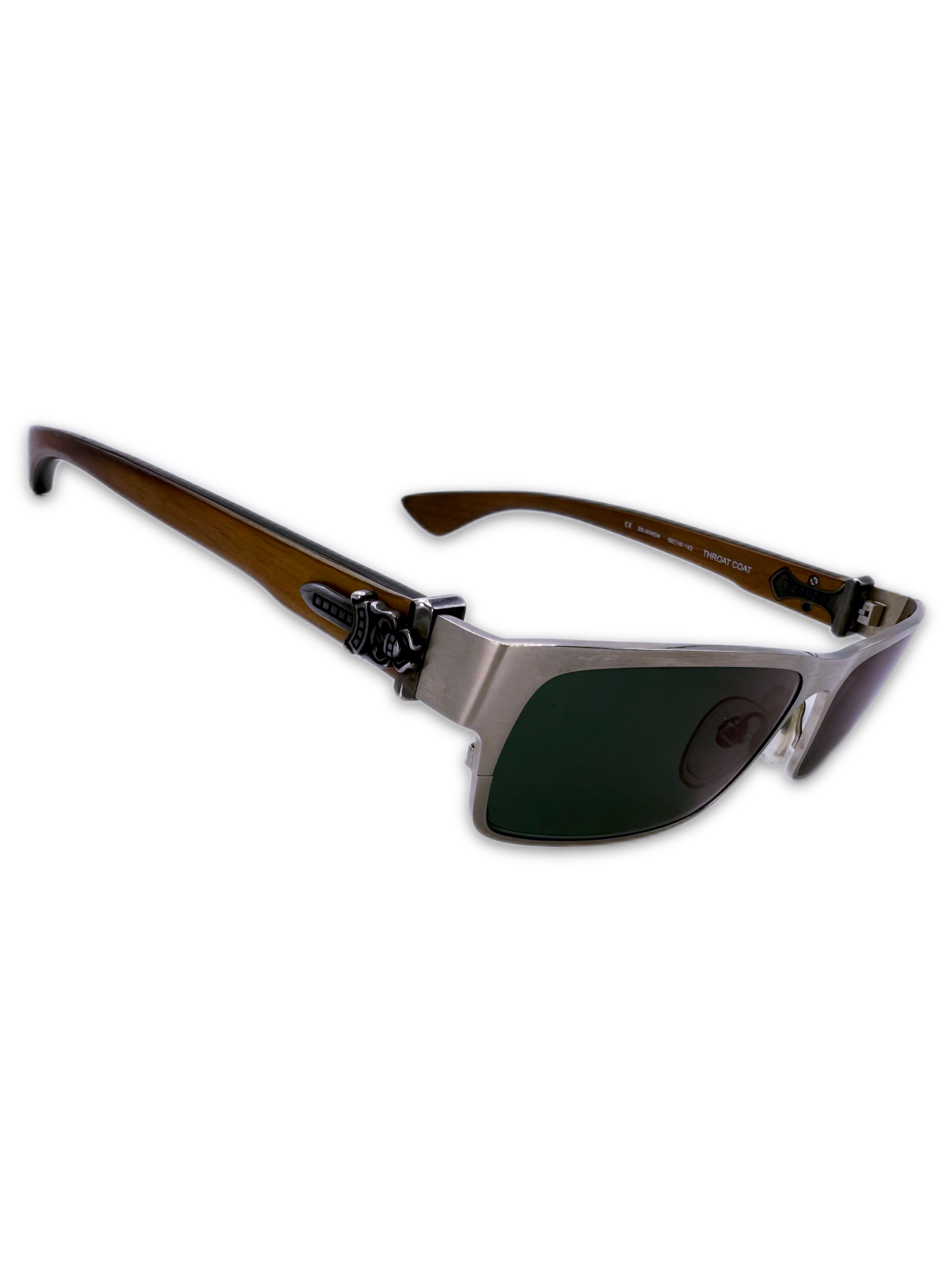 Chrome Hearts ‘Throat Coat’ Wooden Dagger .925 Silver Sunglasses