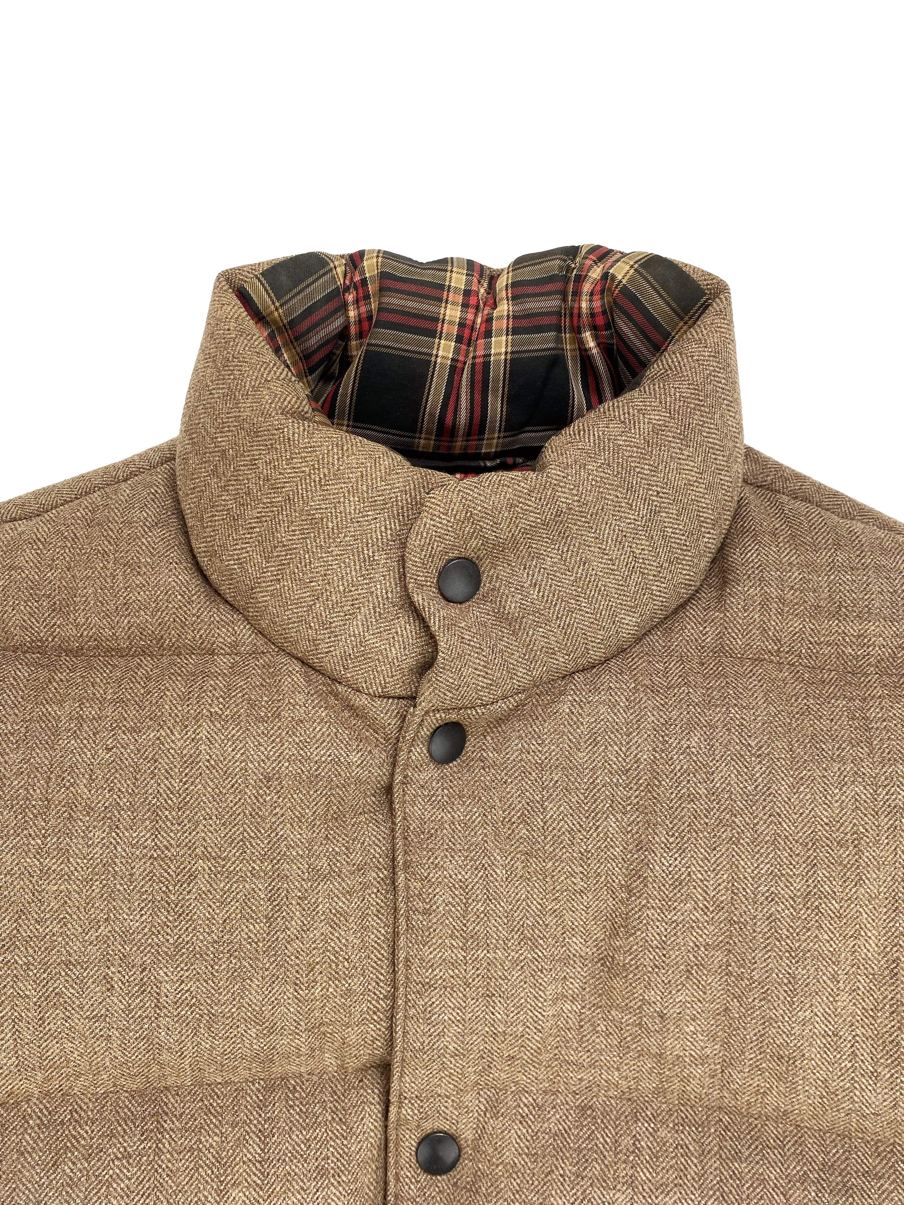 Comme Des Garçons Homme Tan Lined Down Fill Puffer Jacket