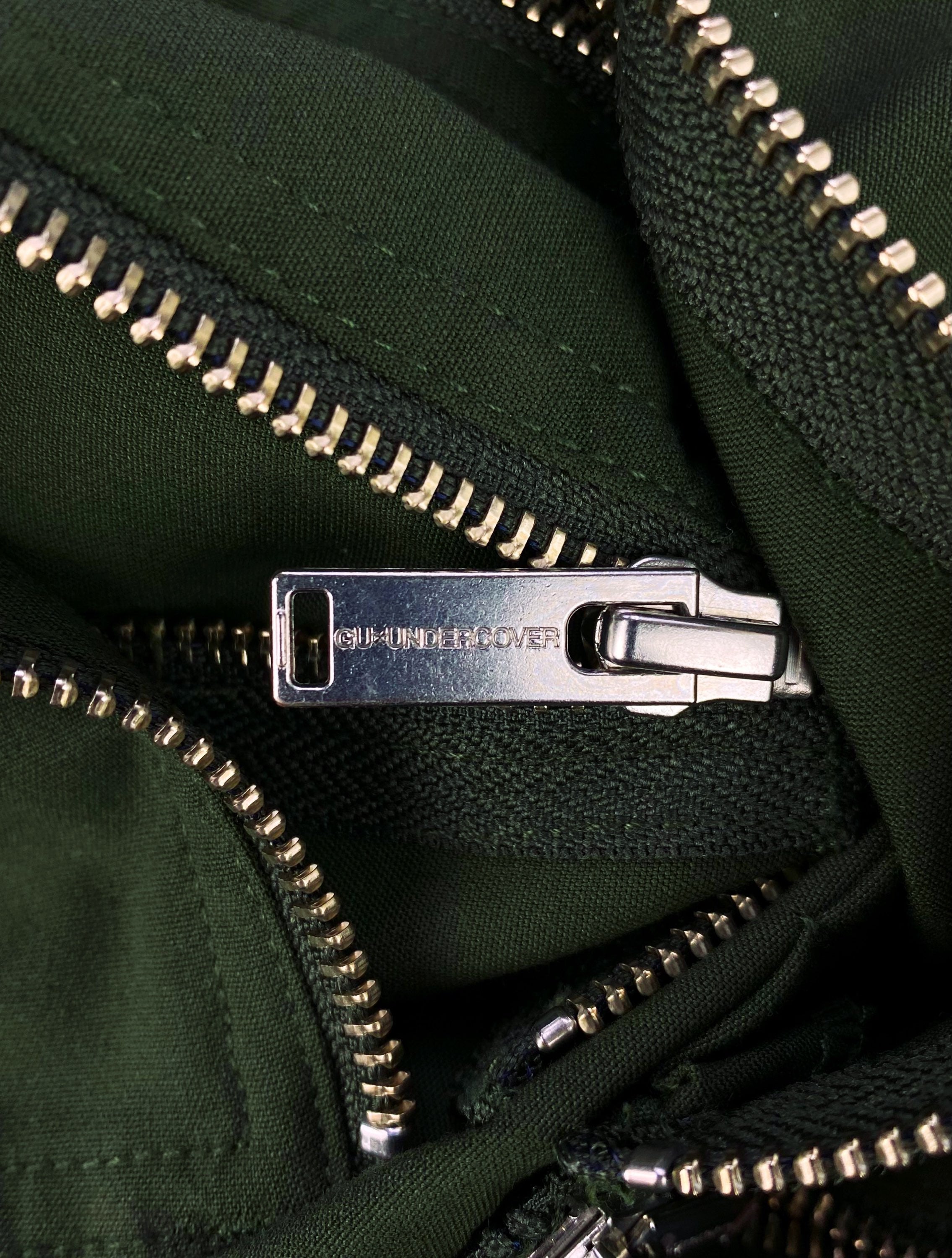 Undercover Olive Green Multi-zip Cargo Pocket Pants