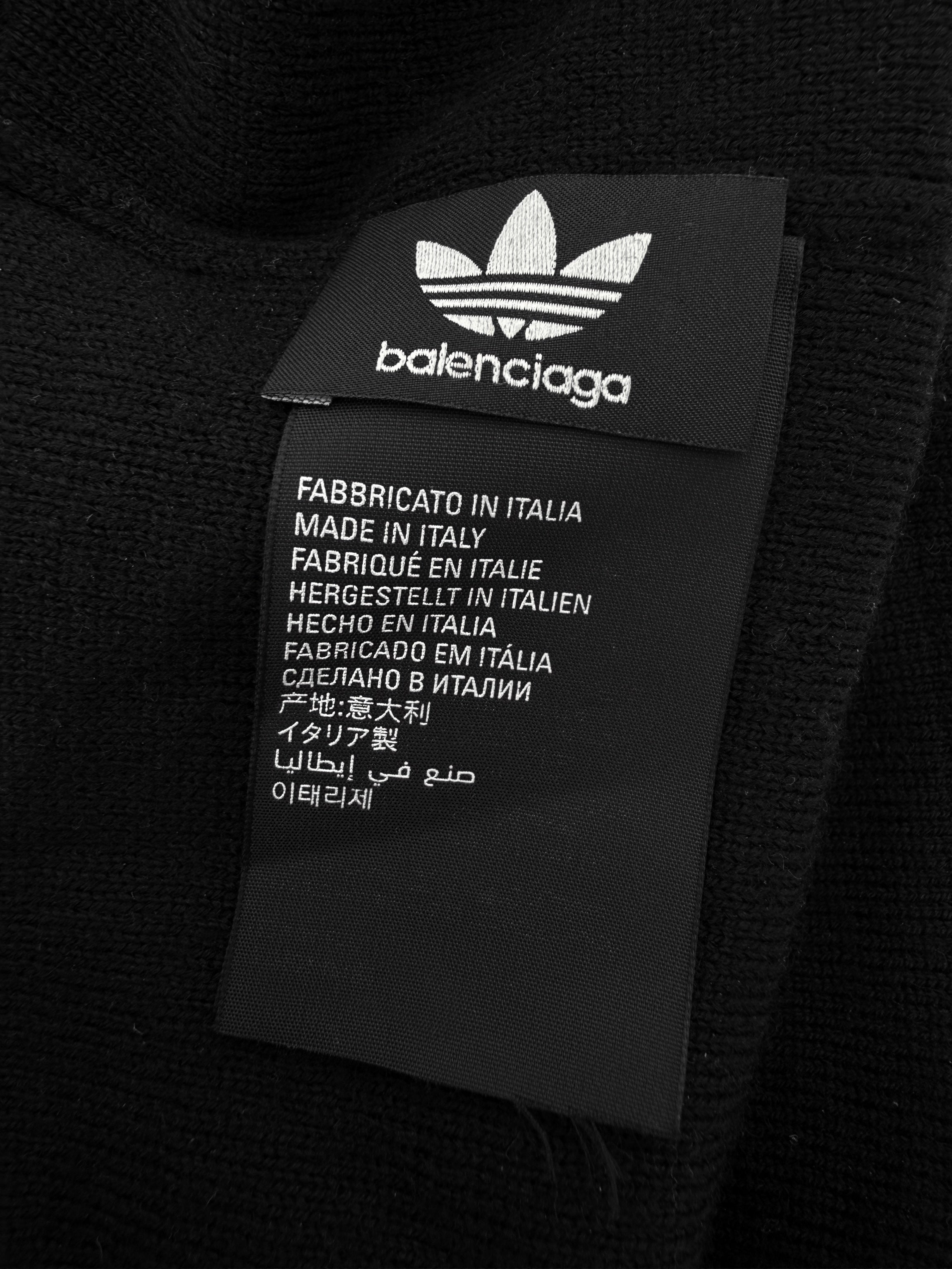 Balenciaga x Adidas Embroidered Logo Balaclava Mask