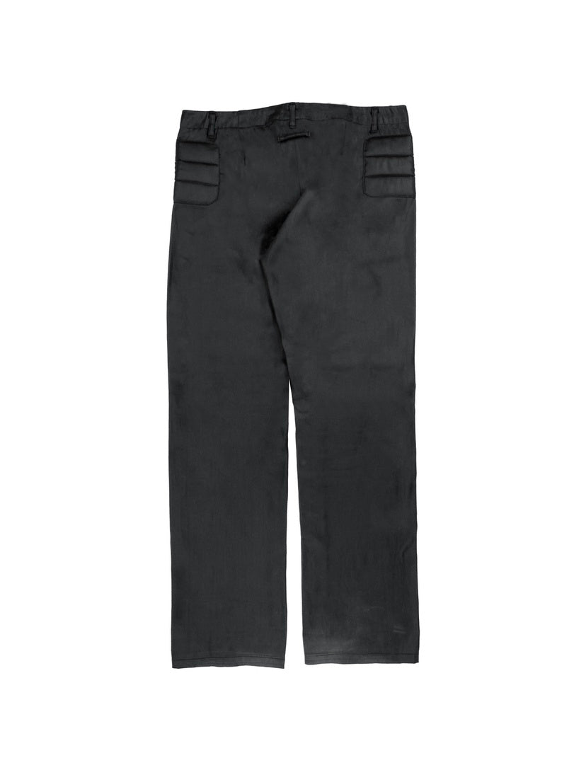 1990’s Jean Paul Gaultier Homme Padded Silk Biker Trousers