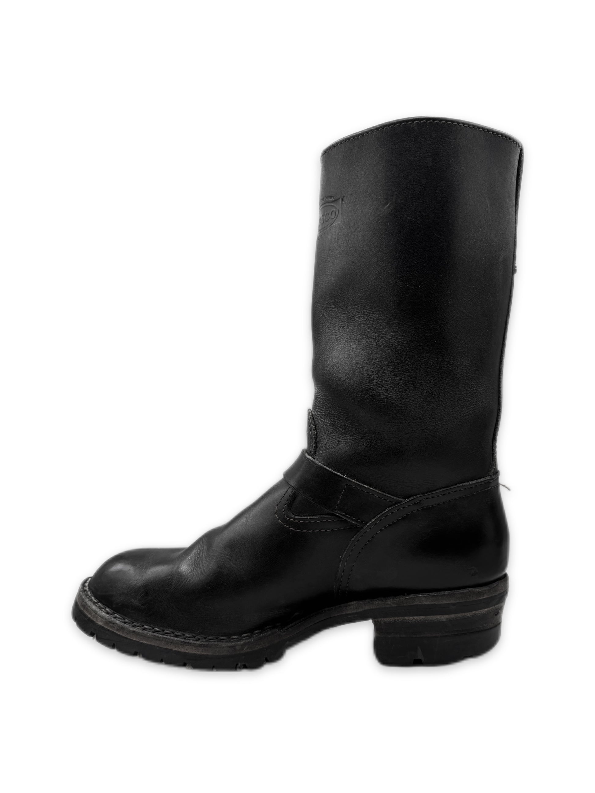 Chrome Hearts x Wesco Engineer Gunslinger Dagger Pendant Black Leather Boots