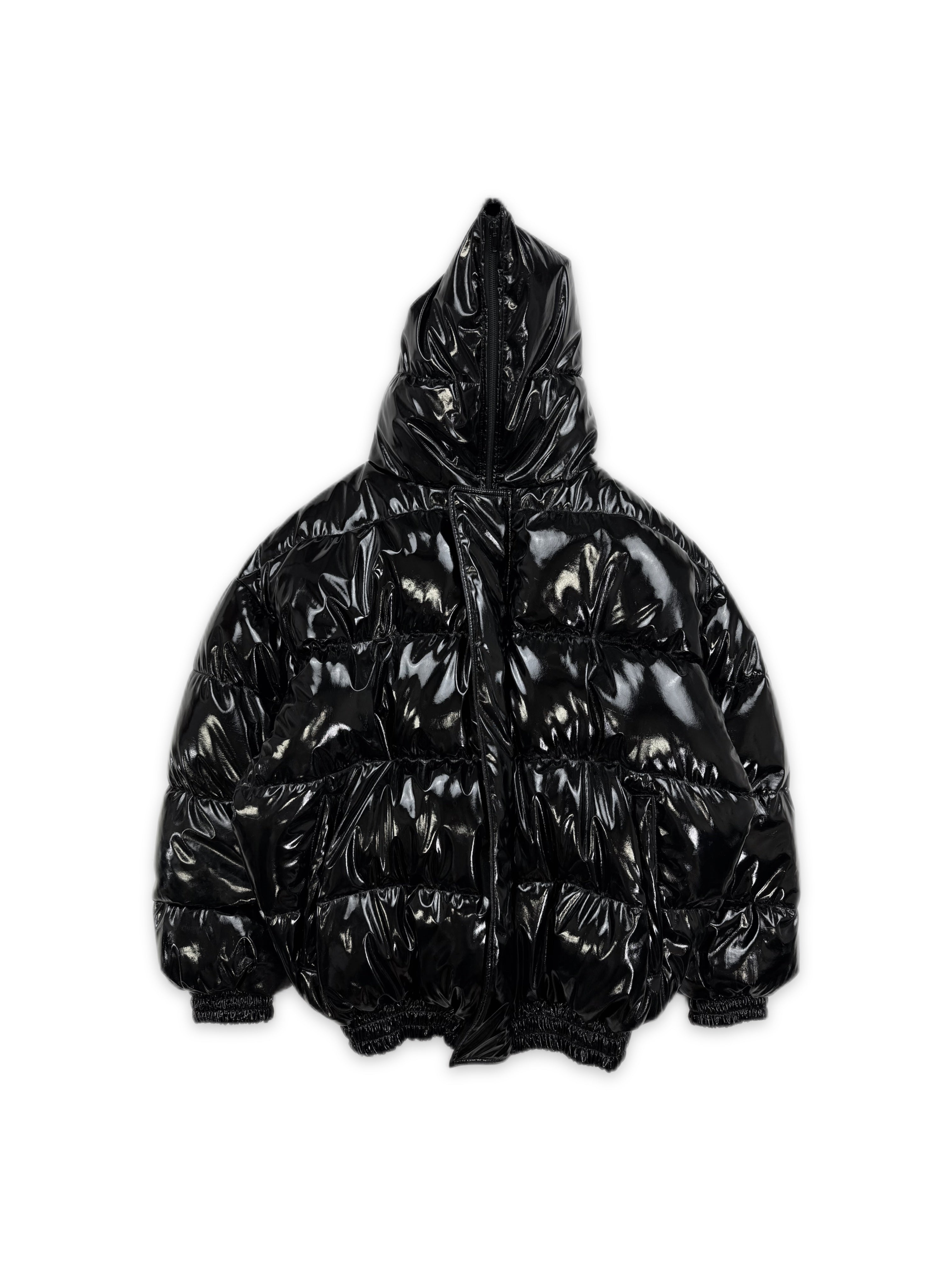 AW17 Vetements ‘Miss Webcam’ Gimp Black Puffer Jacket