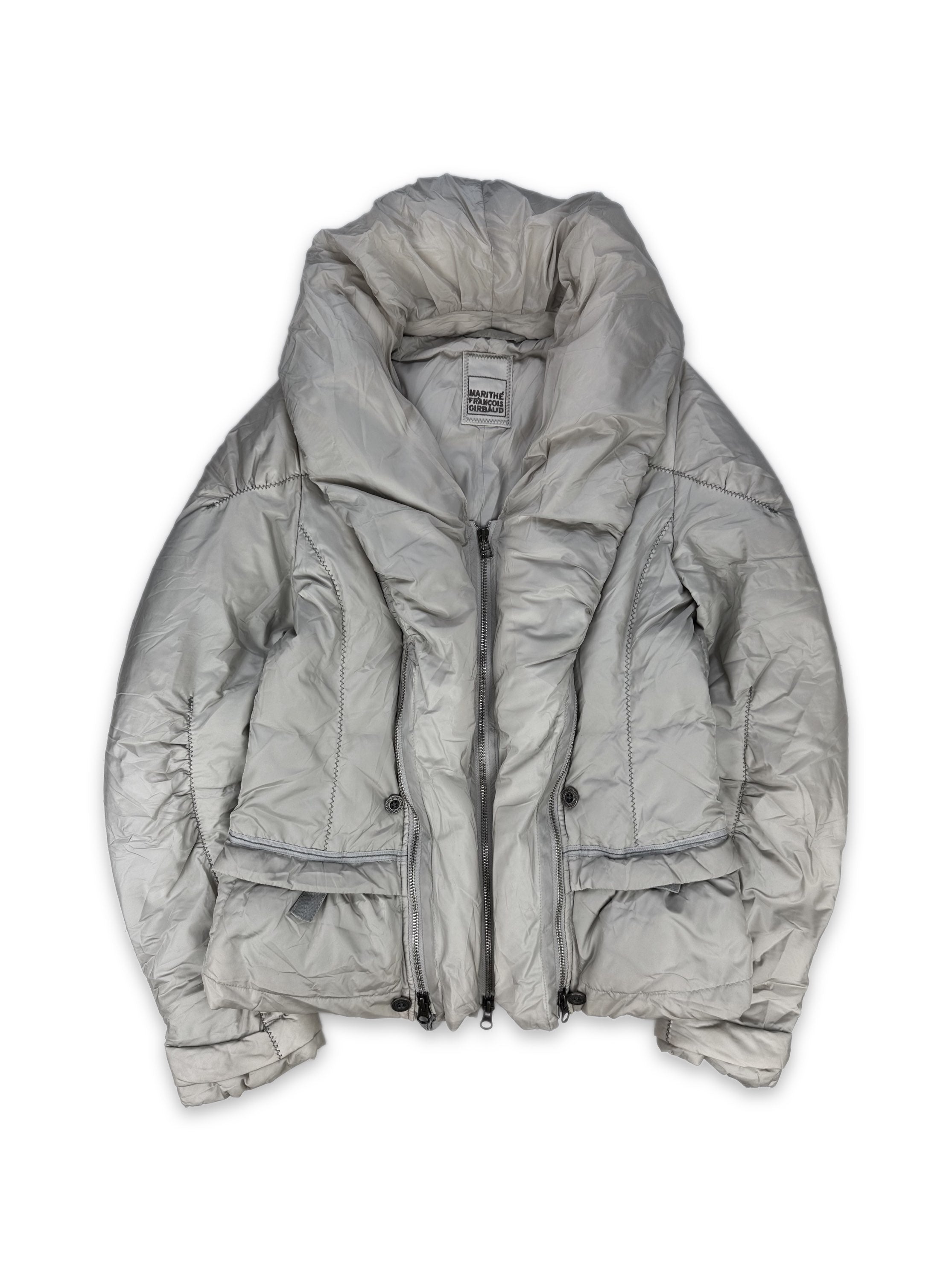 00s Marithe Francois Girbaud ‘Triple Zip’ Exploding Puffer Jacket