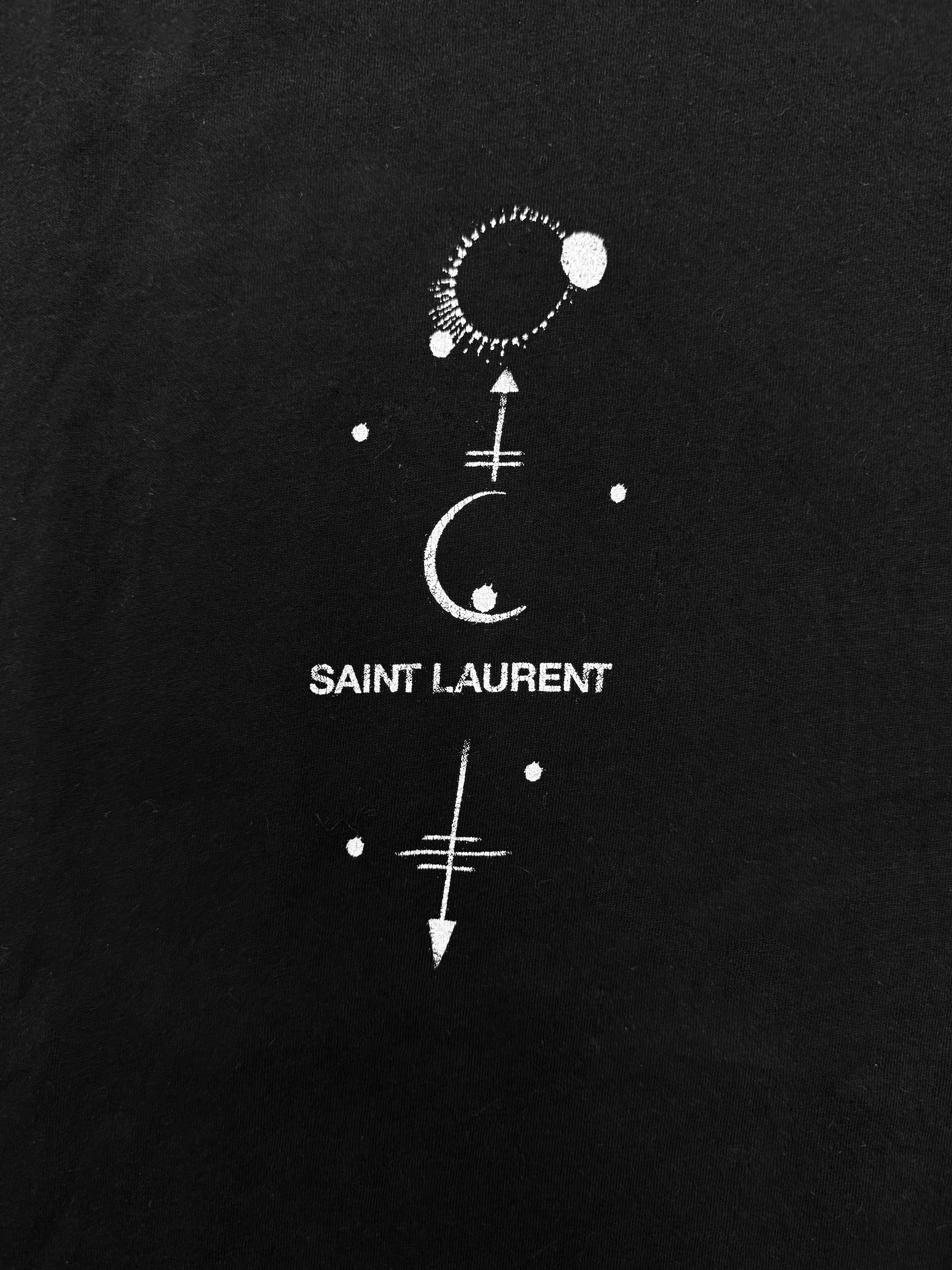 SS20 Saint Laurent Paris ‘Mystique’ Chest Logo T-Shirt