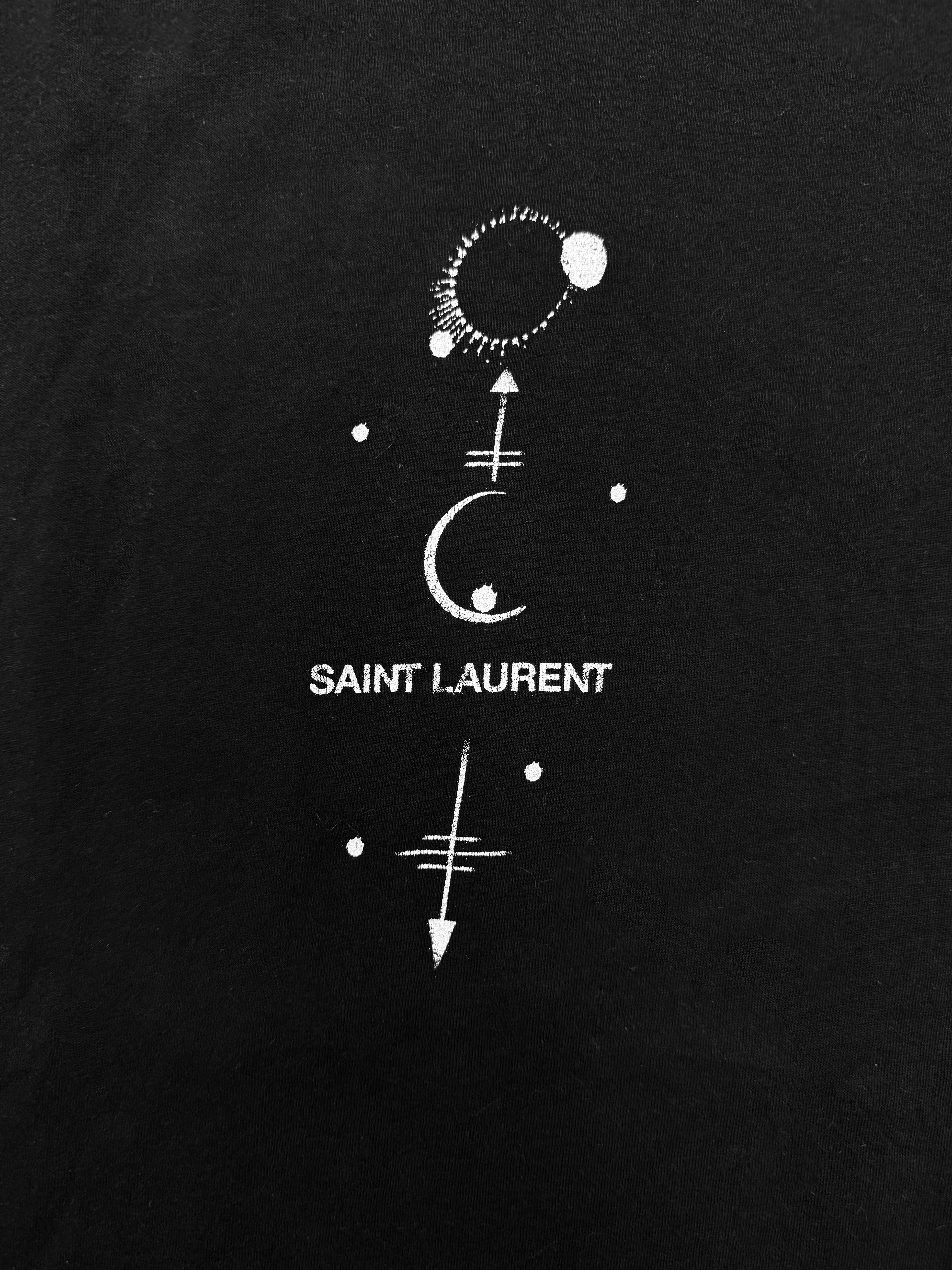 SS20 Saint Laurent Paris ‘Mystique’ Chest Logo T-Shirt