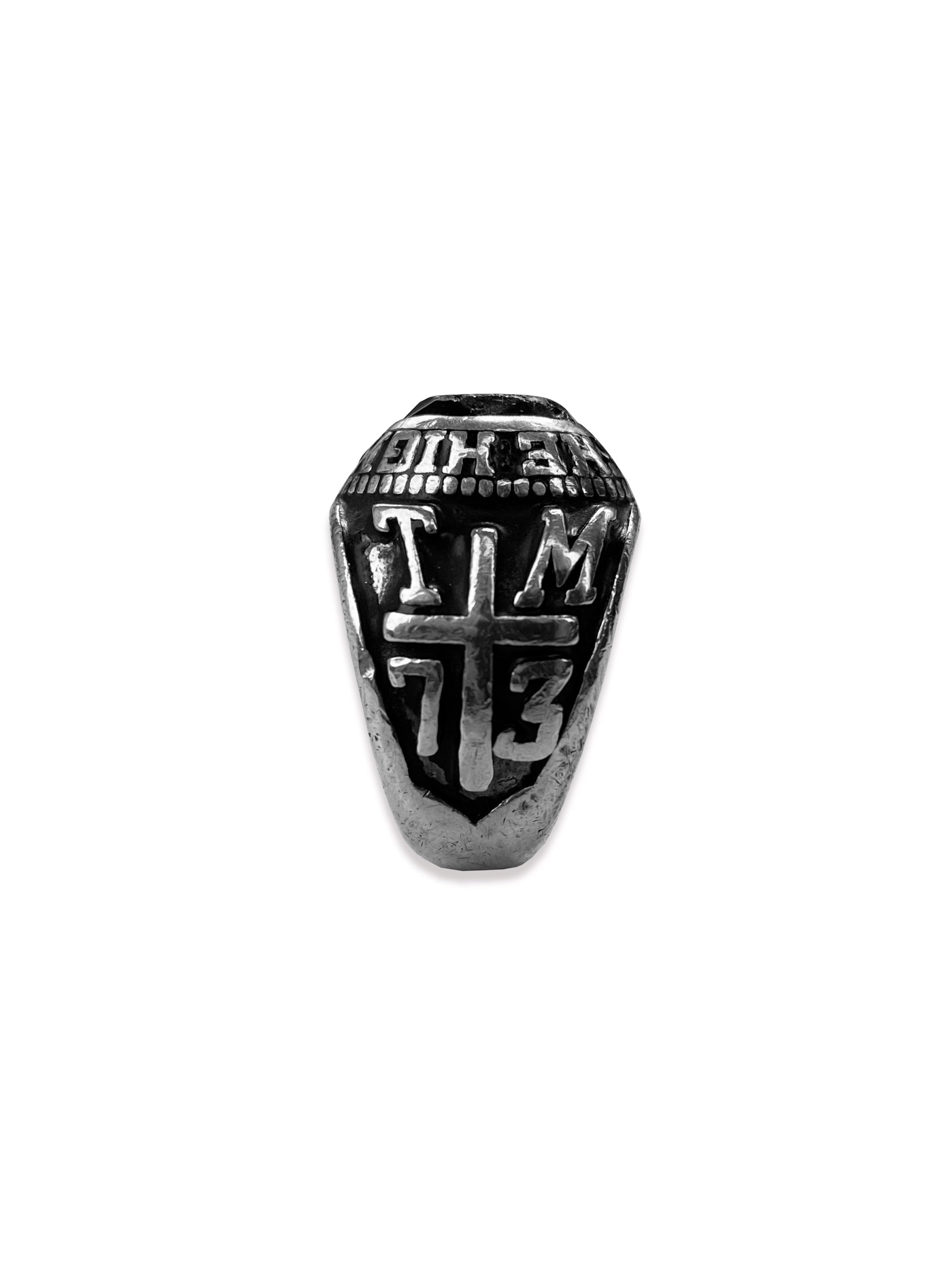 AW05 Number (N)ine “The High Streets” Silver Championship Ring