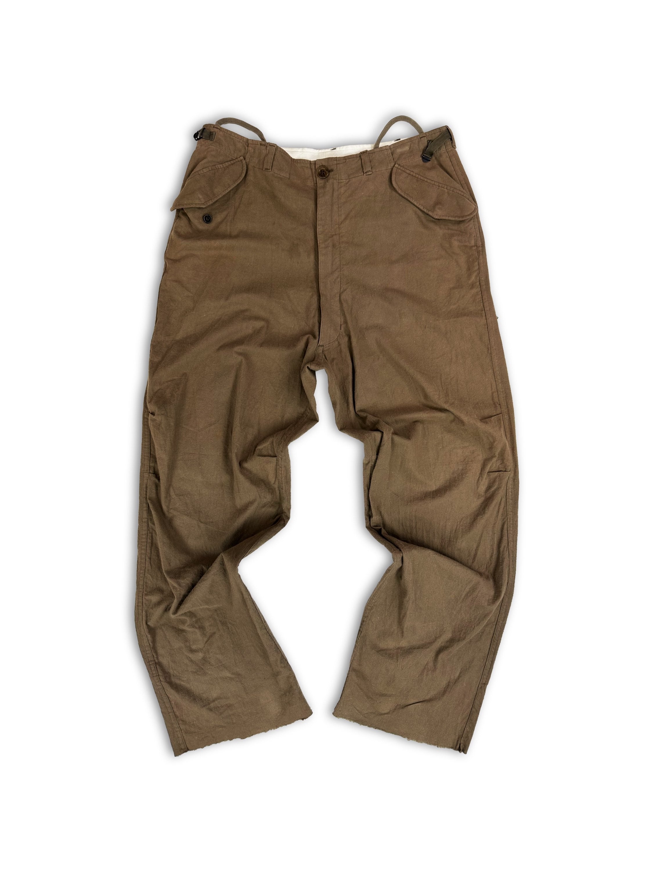 Rick Owens Beige Multi Pocket Light Weight Cargo Pants