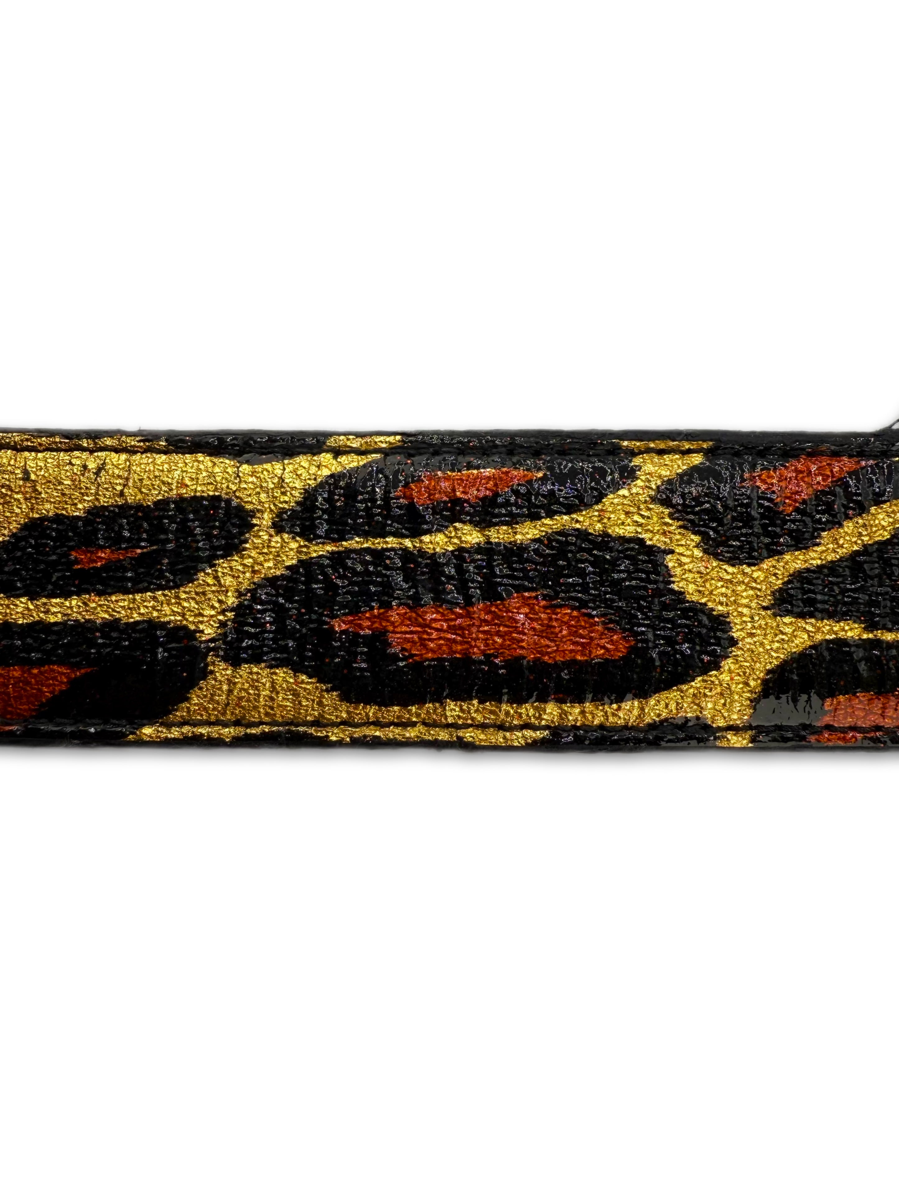 Chrome Hearts ‘Leopard’ Gunslinger Buckle .925 Silver Belt