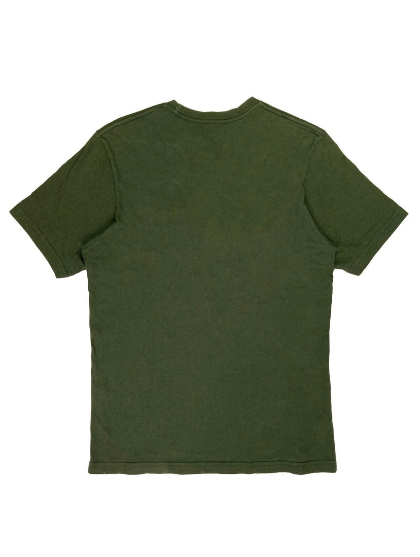 AW13 Undercover ‘Bruit’ Collegiate Logo Green T-Shirt