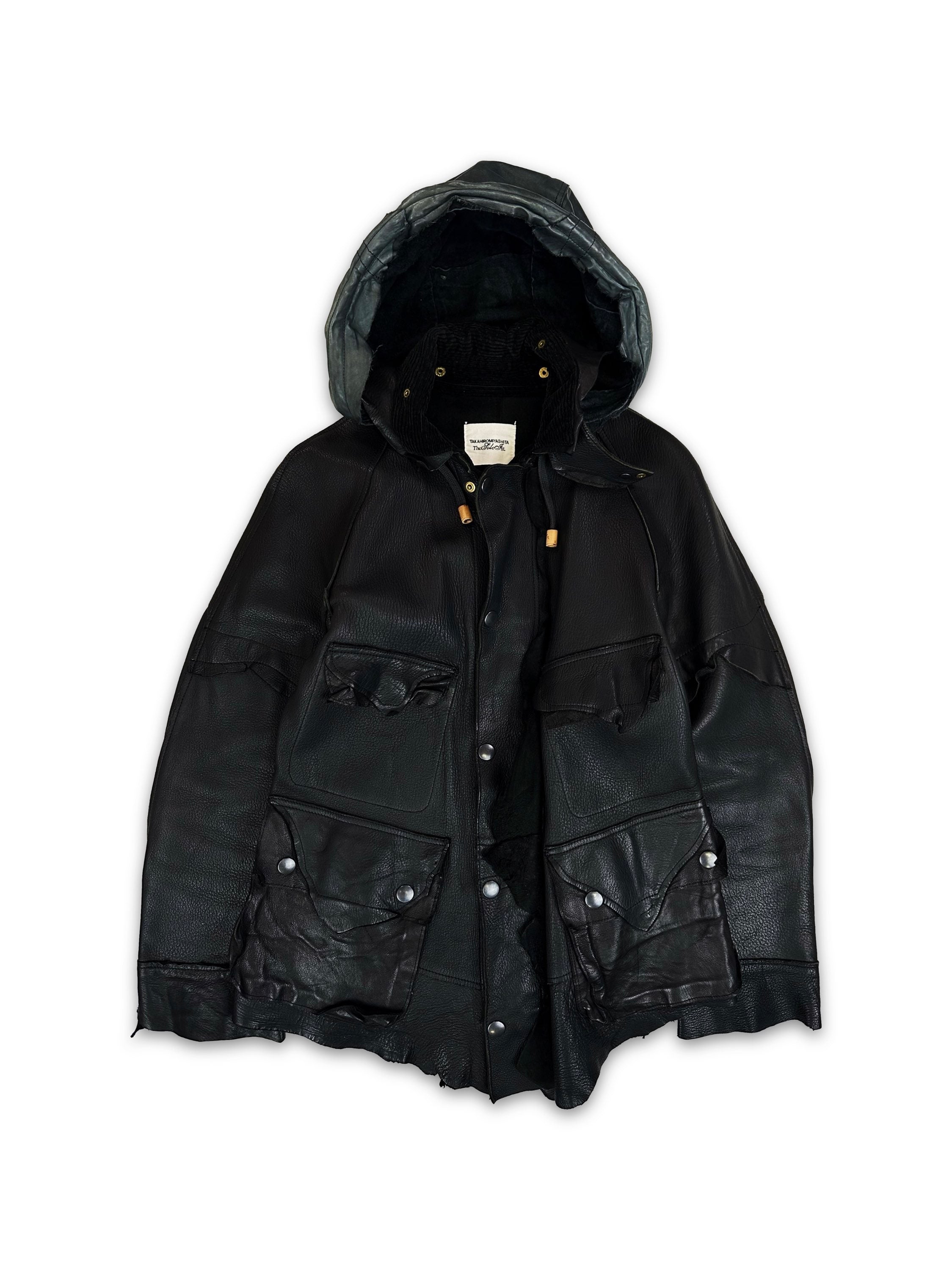 AW16 Takahiro Miyashita the Soloist ‘Reconstructed’ Leather Jacket