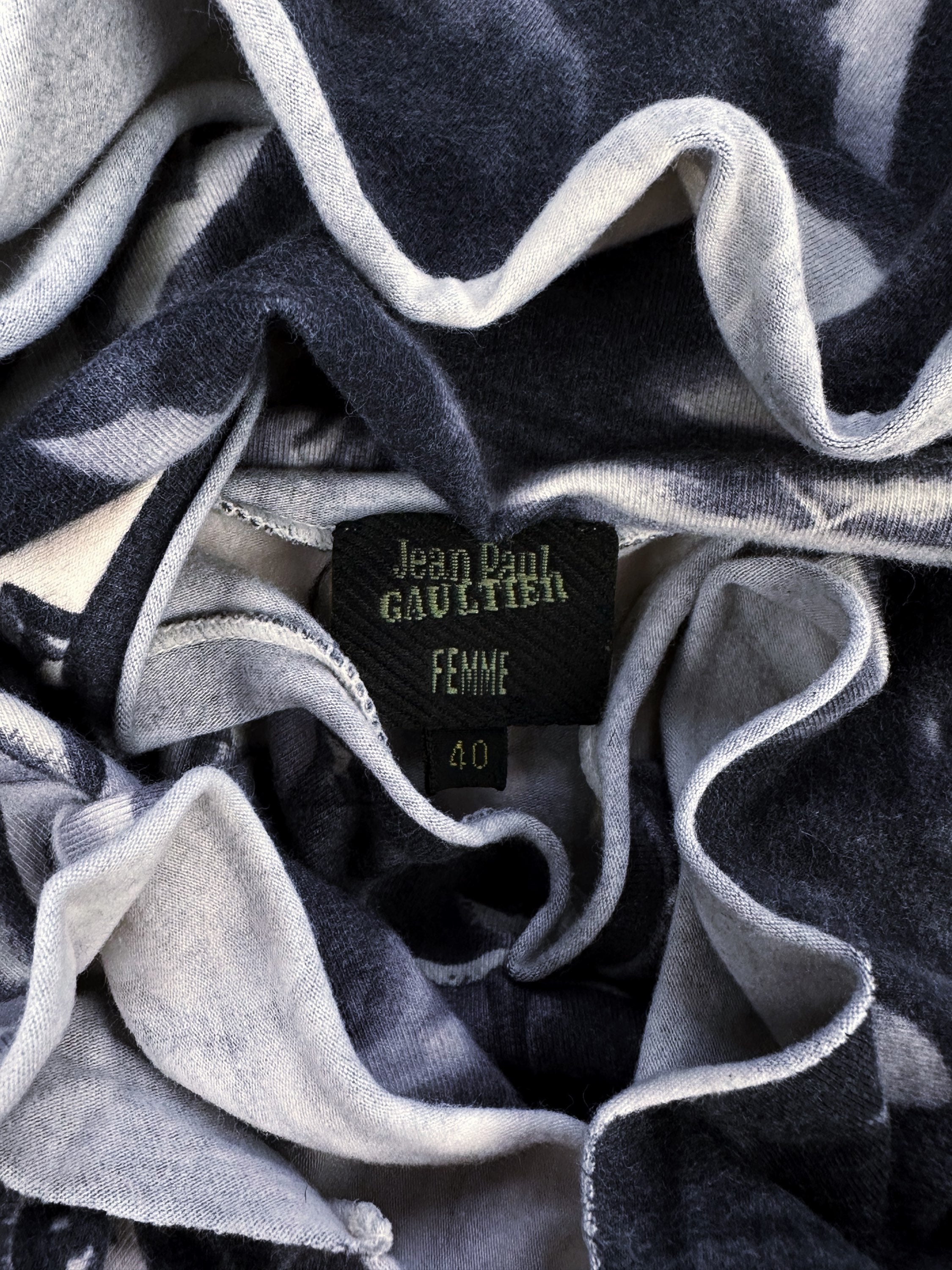 SS01 Jean Paul Gaultier ‘Satan’ Tattoo Short Sleeve T-Shirt