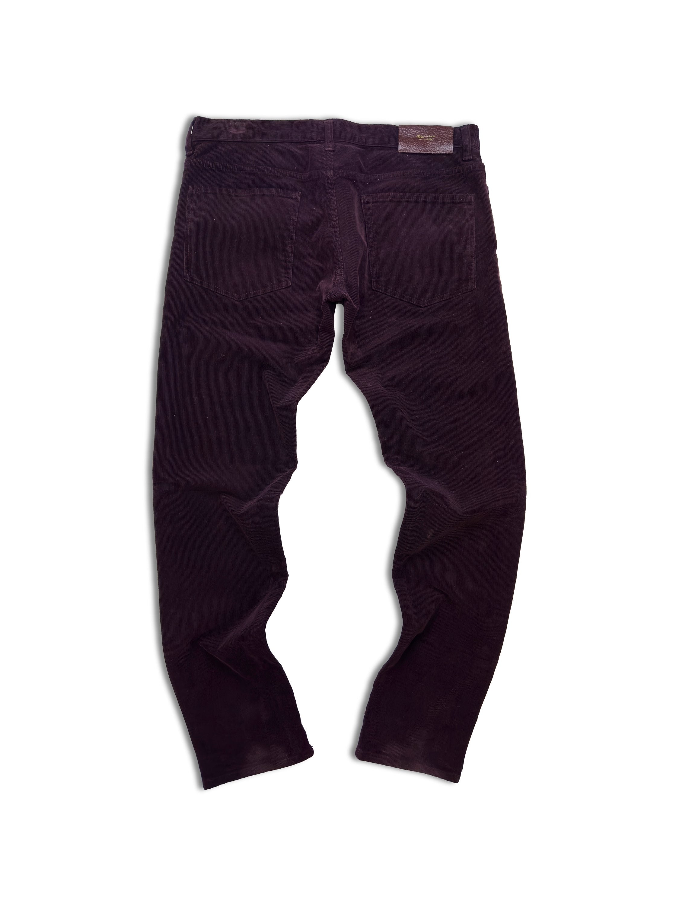 00s Undercover ‘Maroon’ Corduroy Wide Cut Pants