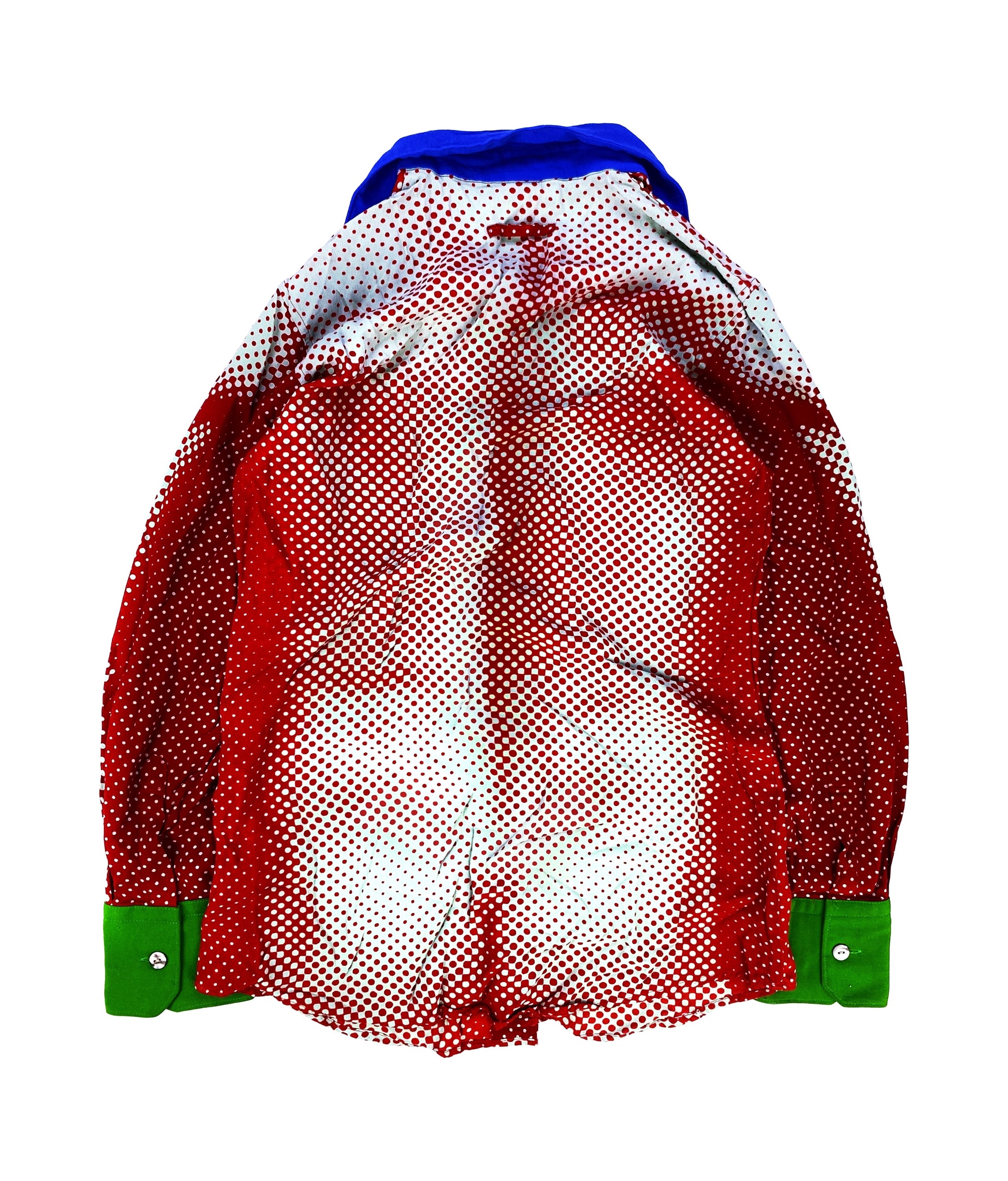 SS96 Jean Paul Gaultier ‘Muscle’ Trompe L’Oeil Collared Longsleeve