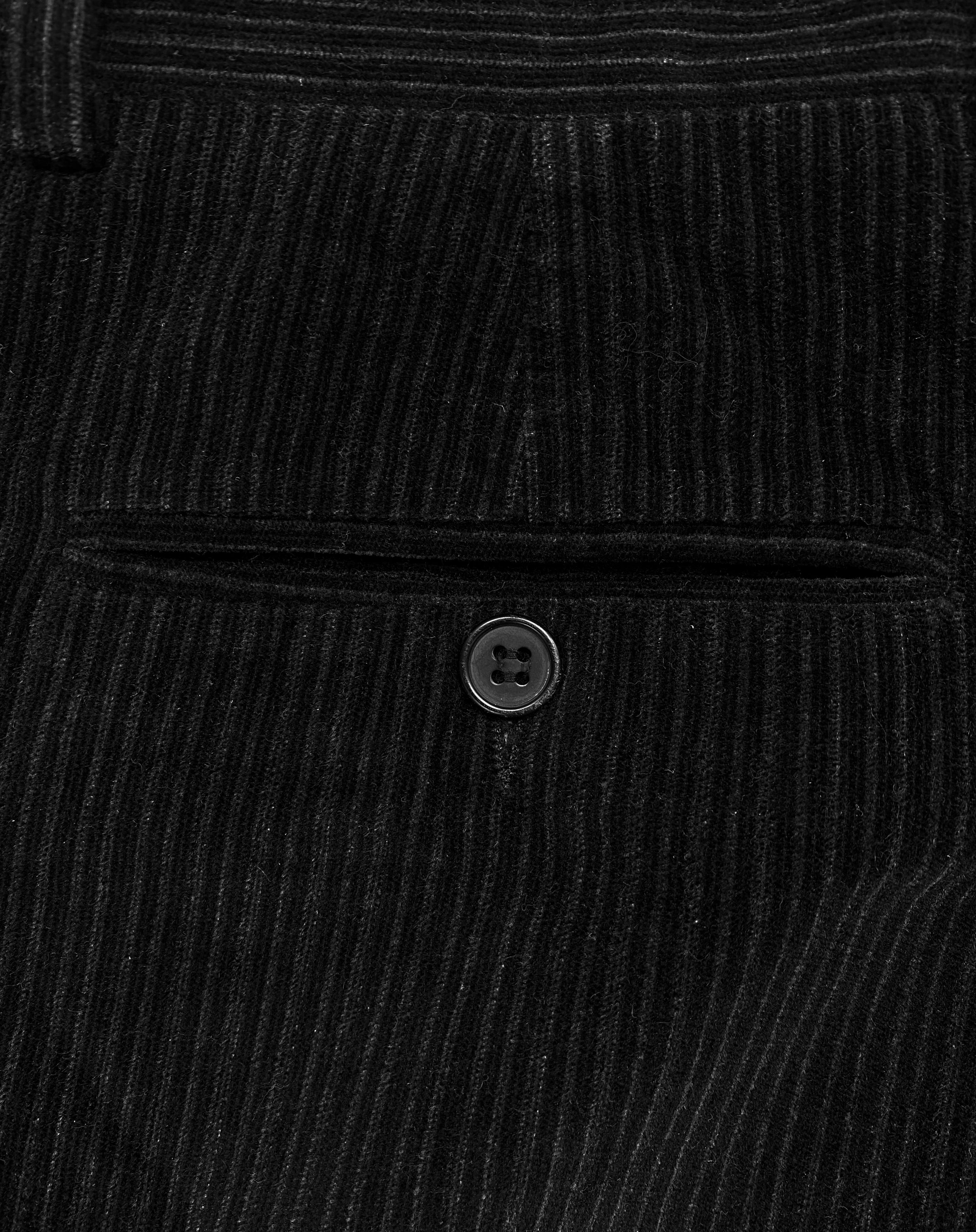 90’s Givenchy Black Corduroy Trousers