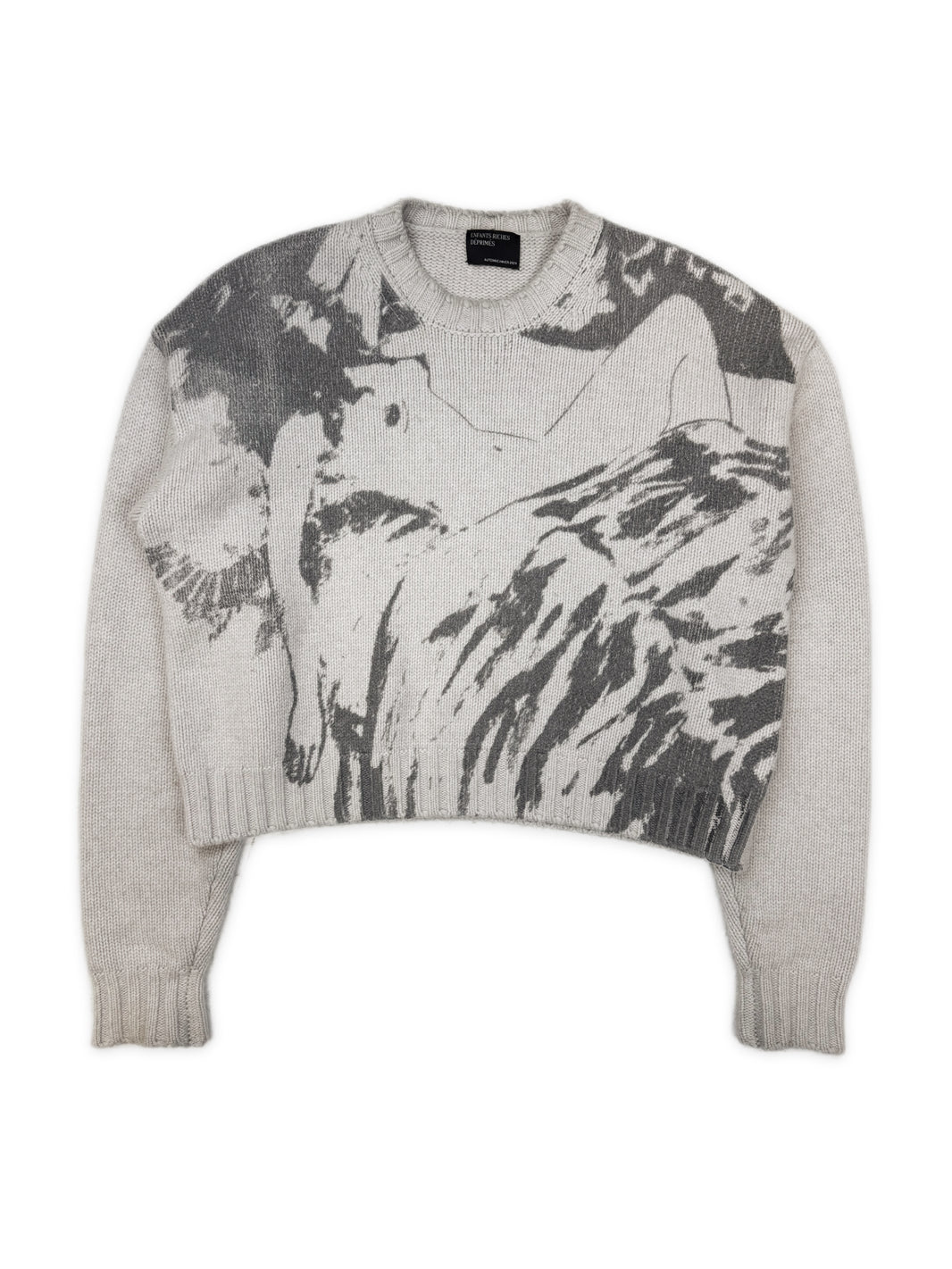 AW24 Enfants Riches Deprimes ‘Past In Vain’ Naked Woman Knit Sweater