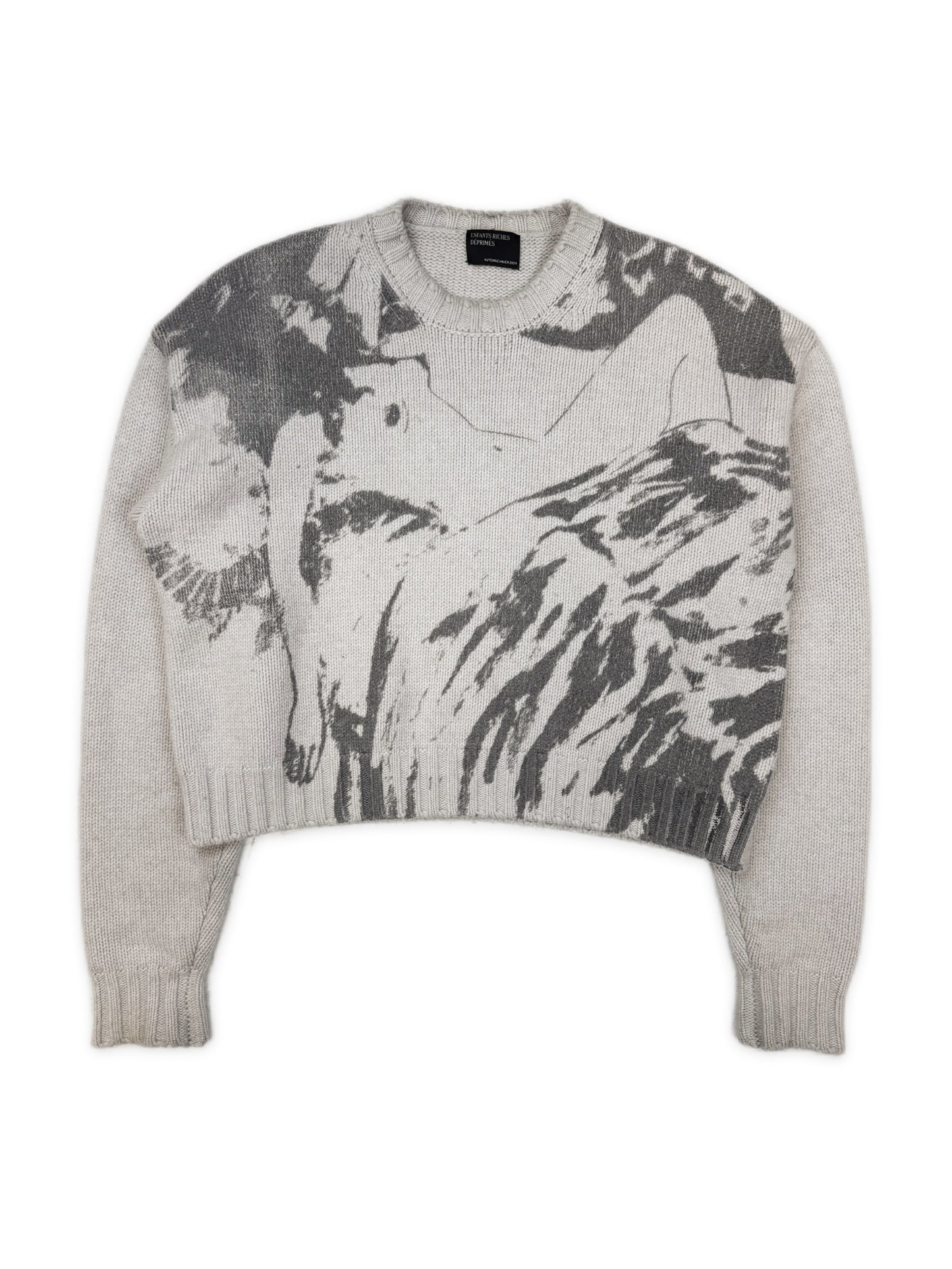 AW24 Enfants Riches Deprimes ‘Past In Vain’ Naked Woman Knit Sweater