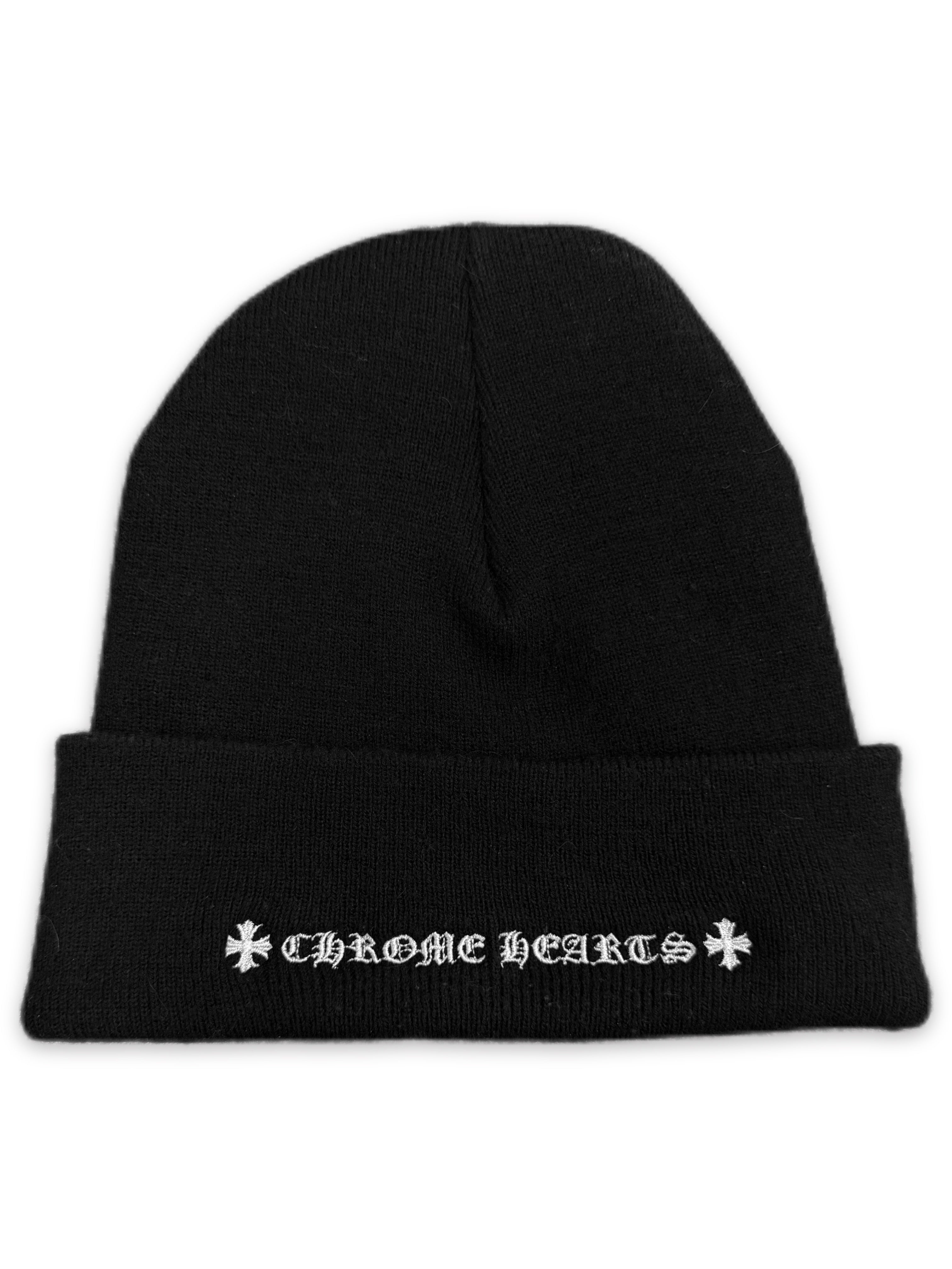 Chrome Hearts CH Embroidered Ribbed Beanie