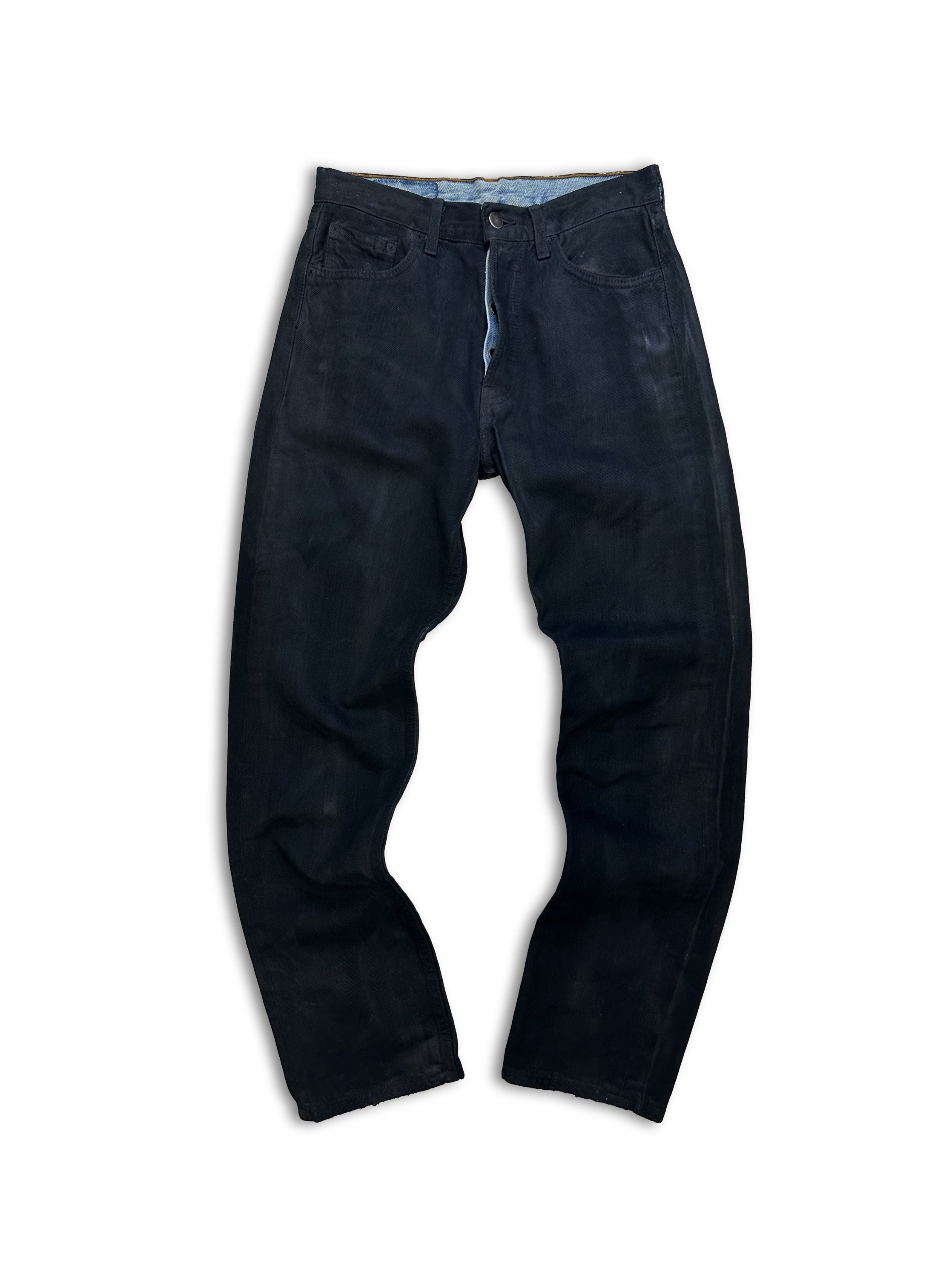 AW99 Maison Margiela Artisanal ‘Painted’ Black/Blue Denim