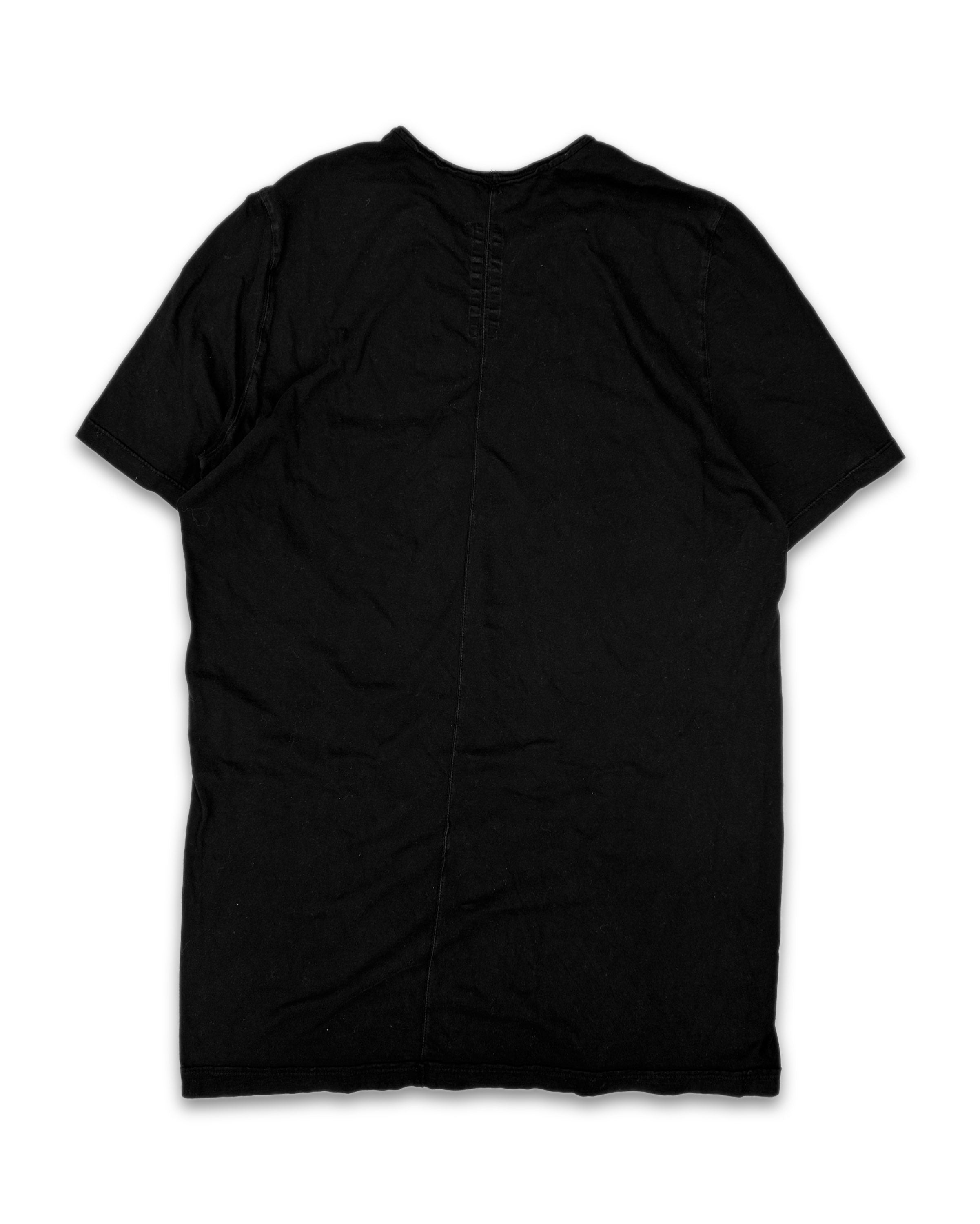 Rick Owens DRKSHDW ‘DRK’ Logo Black Light Weight T-Shirt