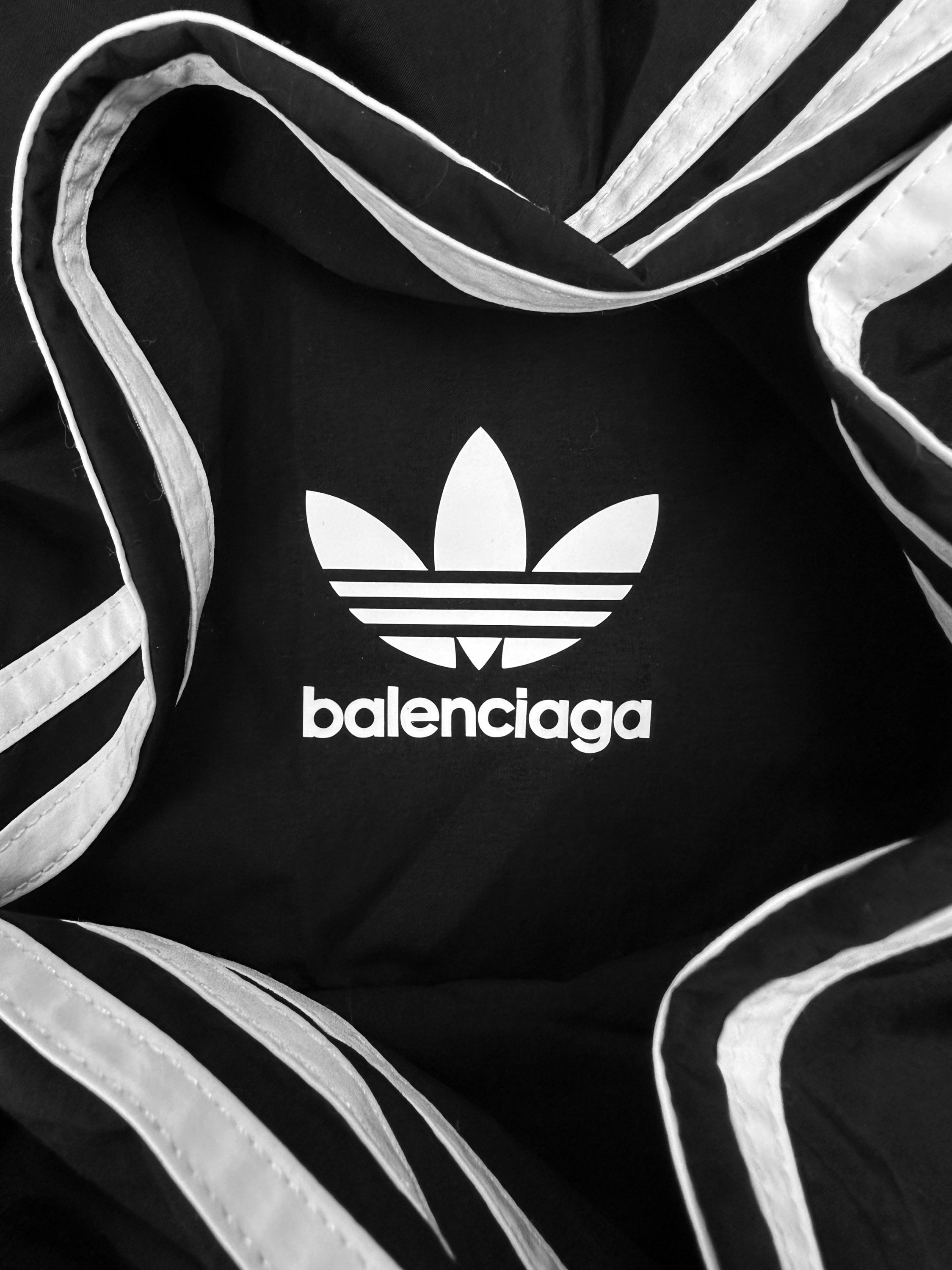 SS23 Balenciaga x Adidas ‘Three Stripe’ Hooded Track Jacket