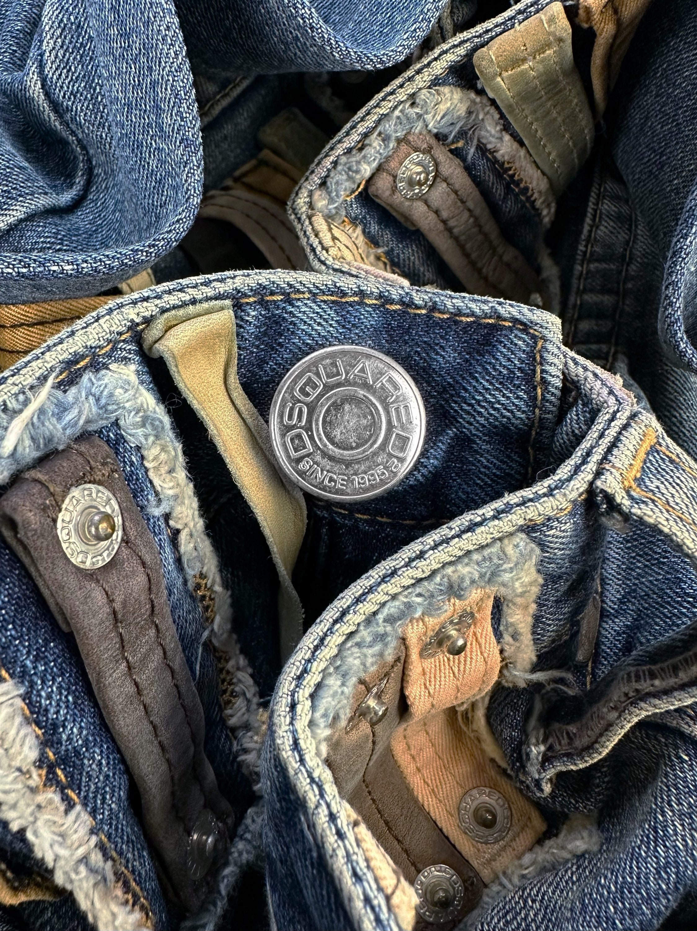 SS05 DSquared2 ‘36 Belt Loop’ DC/DC Lightwash Denim