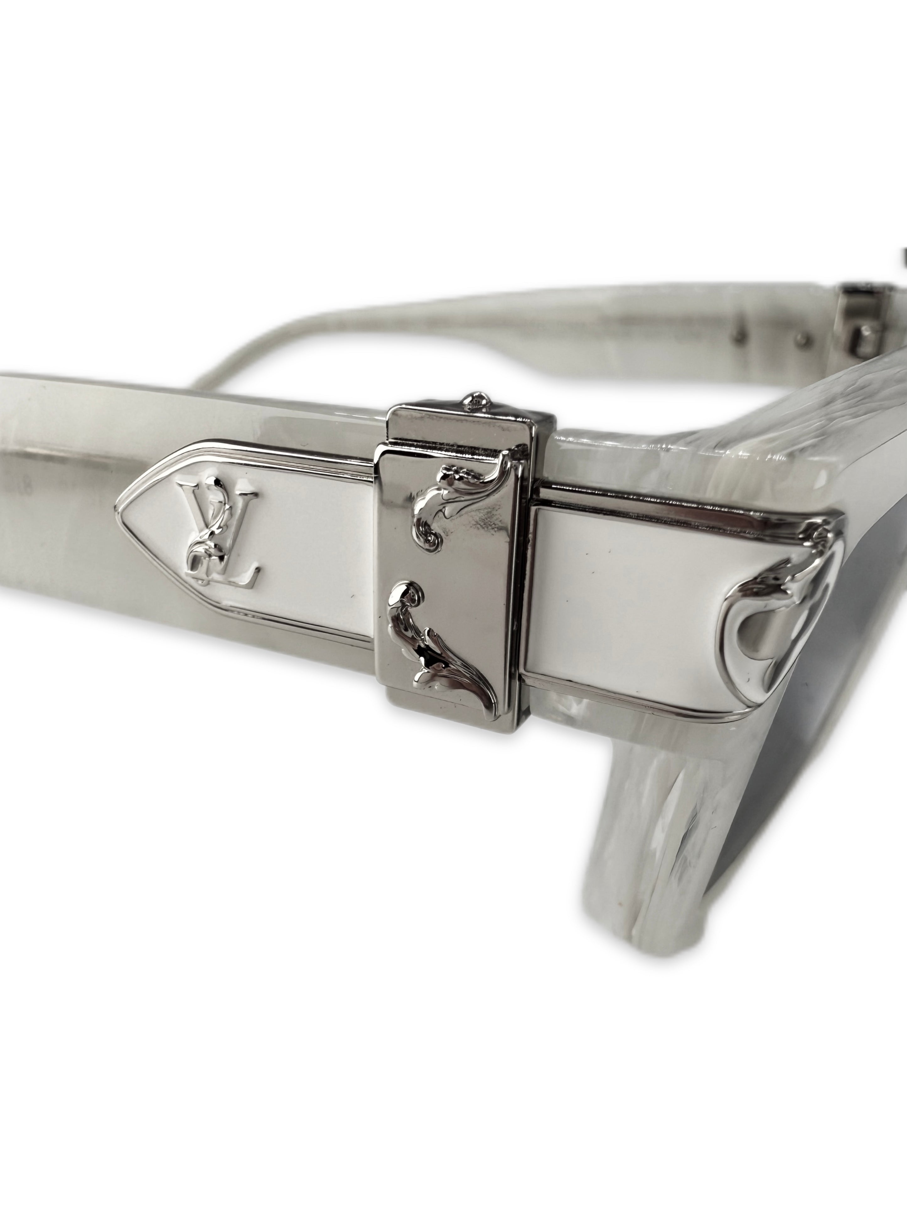 Louis Vuitton 1.1 Millionaire Rectangular Marble Sunglasses