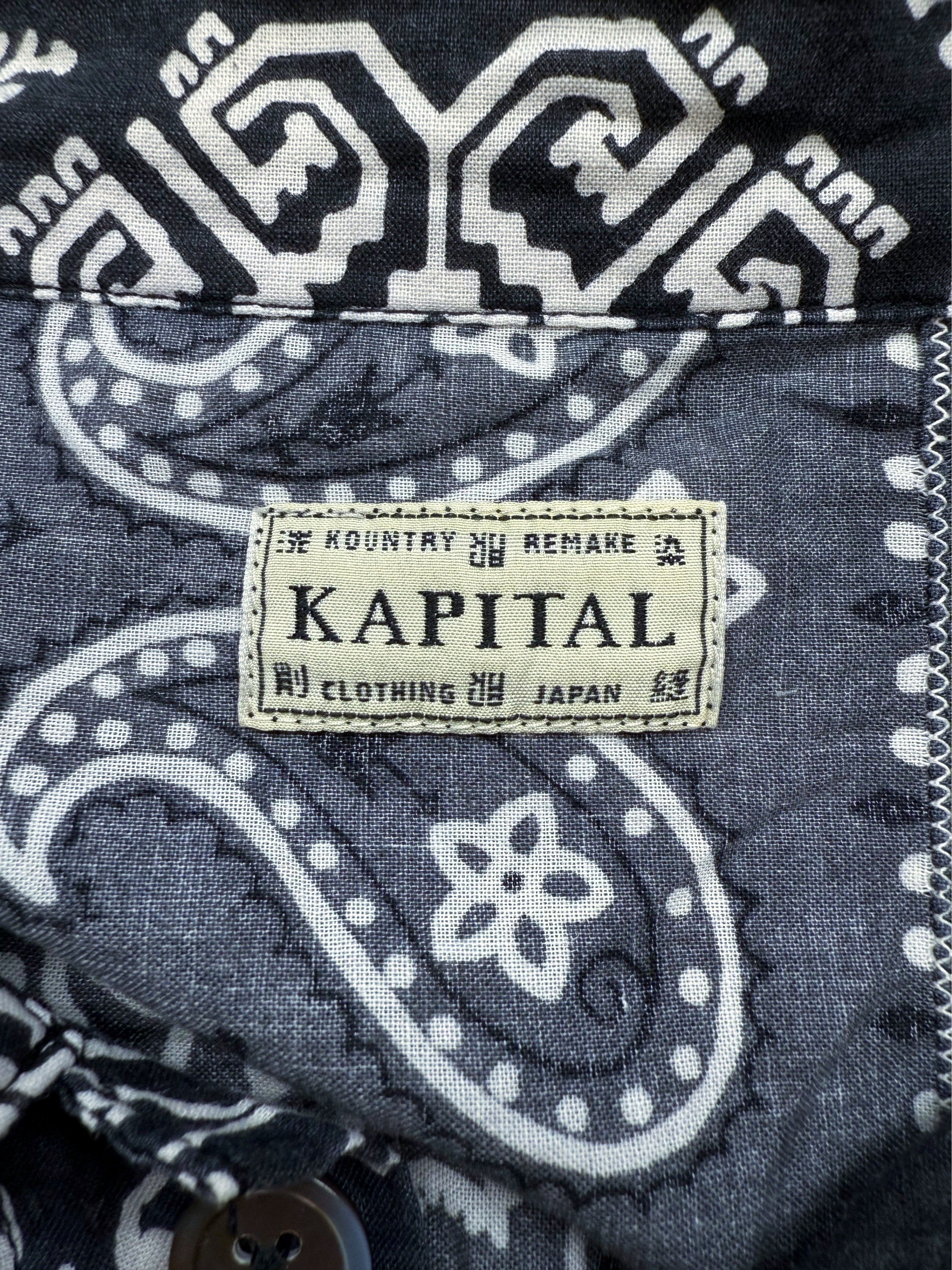 Kapital Paisley Bandana Patchwork Blue Jacket