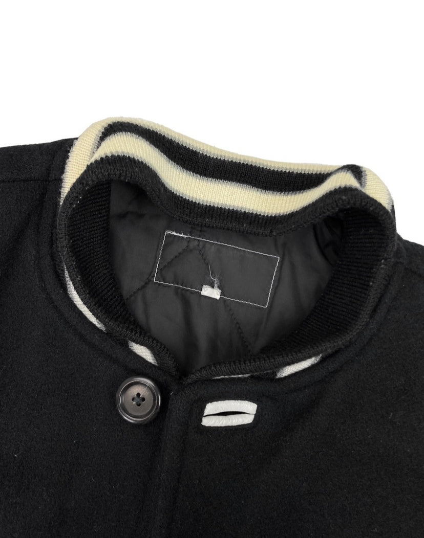 AW2001 General Research ‘962’ Leather Varsity Jacket