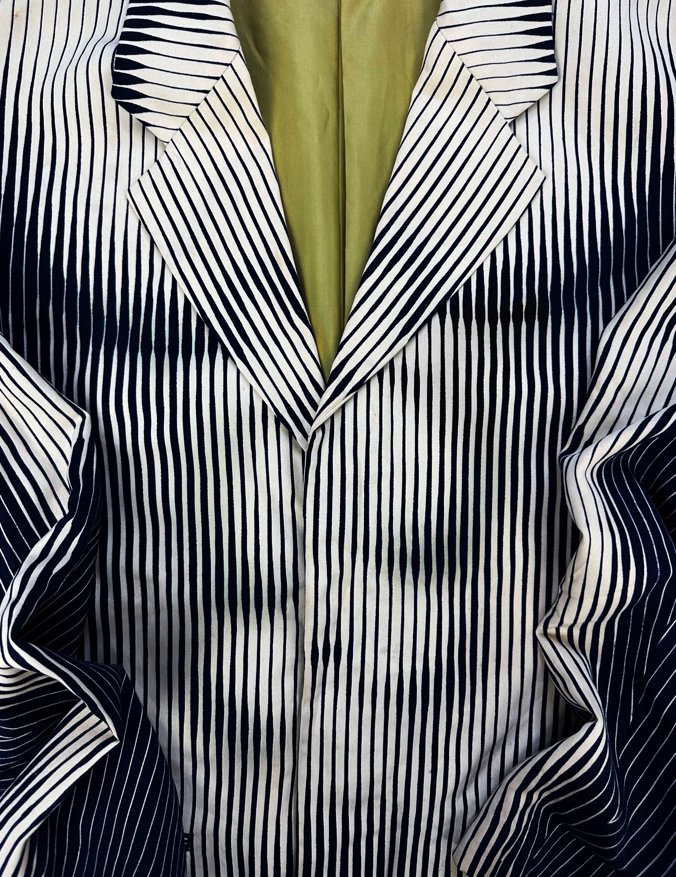 SS96 Jean Paul Gaultier ‘Muscle’ Trompe L’Oeil Suit Jacket