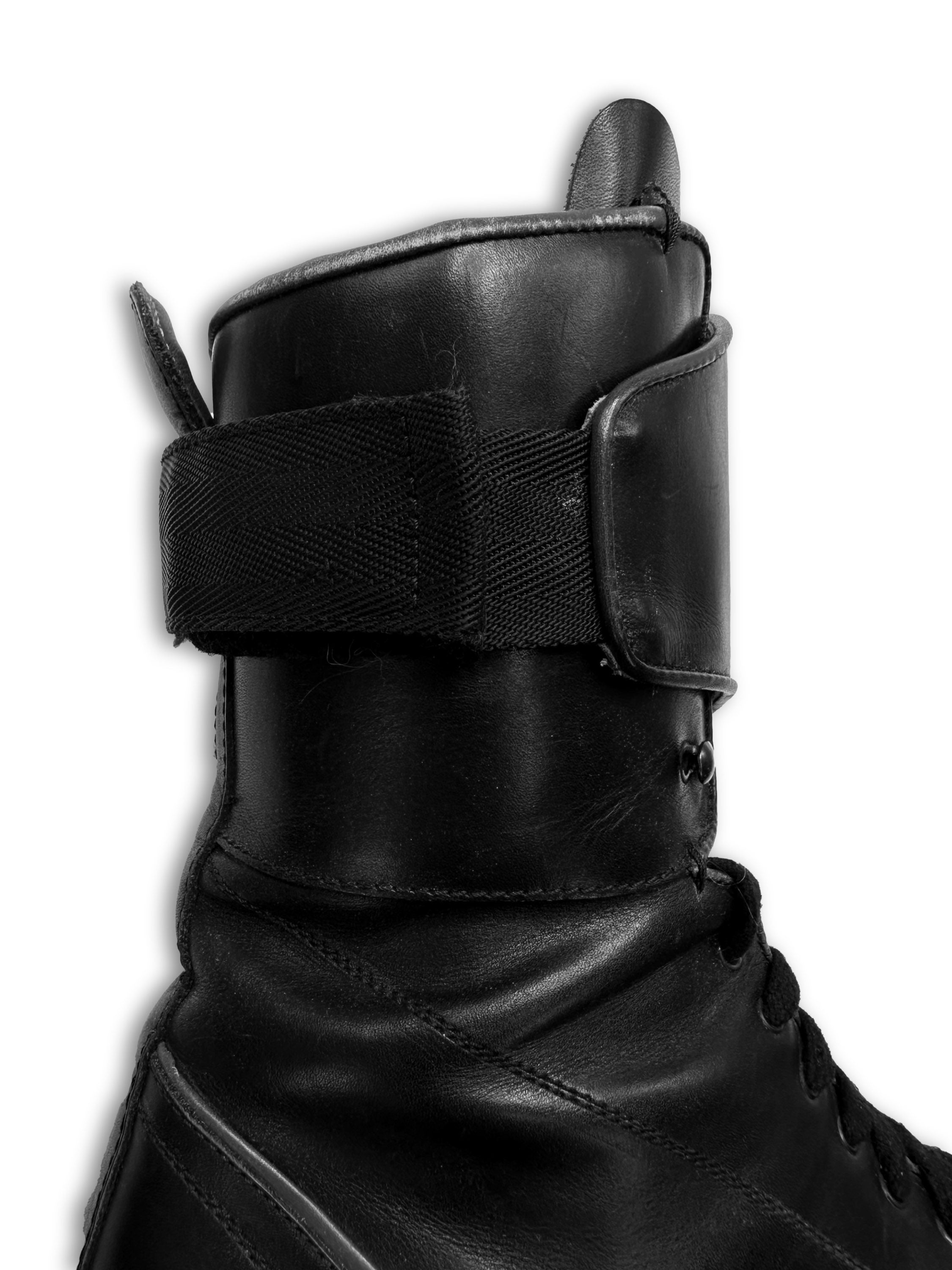 00s Prada Sport Hi-top Leather Armoured Hiking Boots