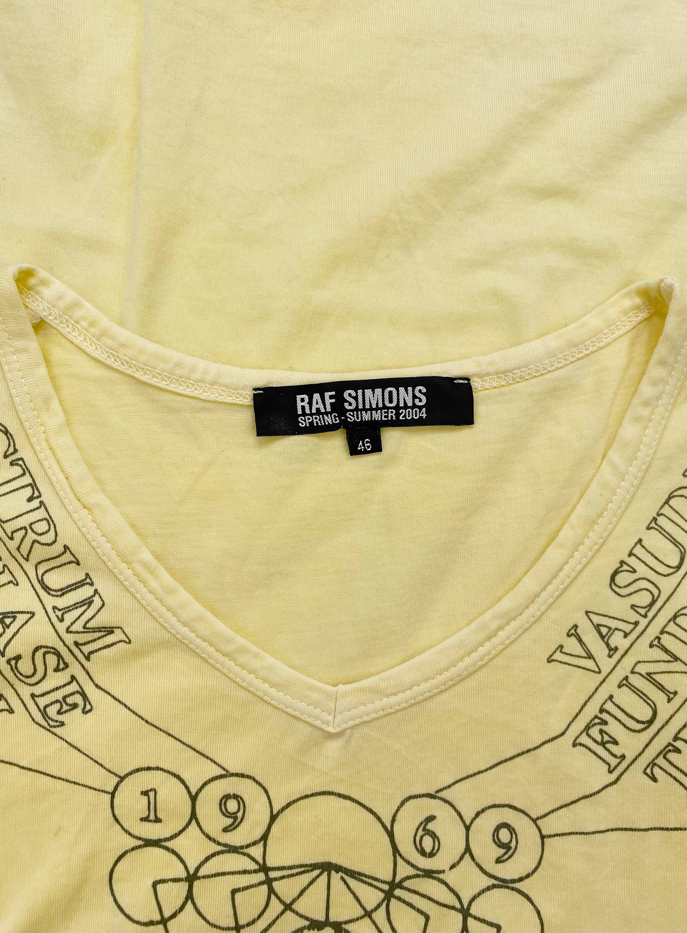 SS04 Raf Simons ‘MTCBU’ Religious Graphic Light Weight T-Shirt