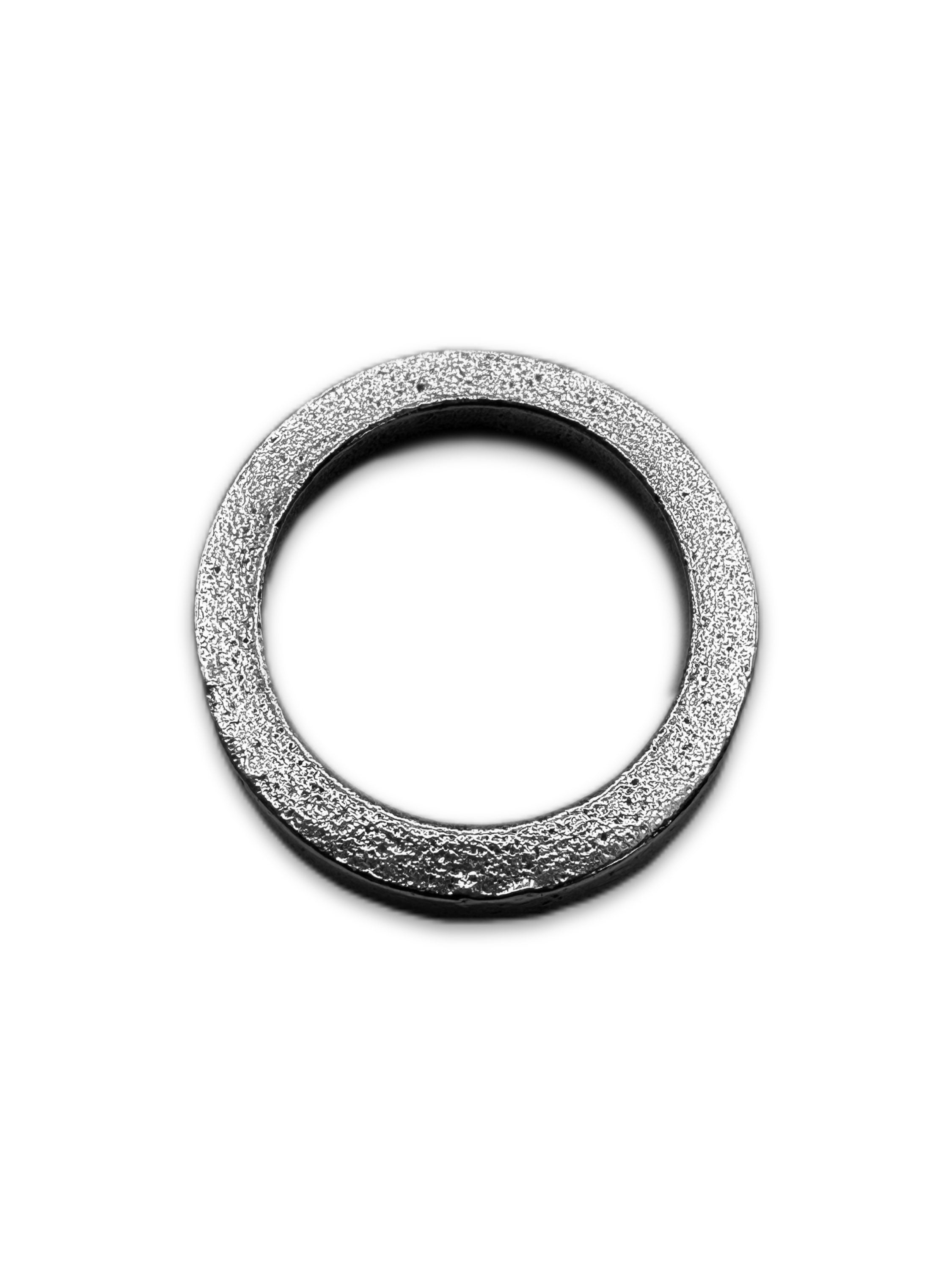 Chrome Hearts 3mm Etched Logo .925 Silver Spacer Ring