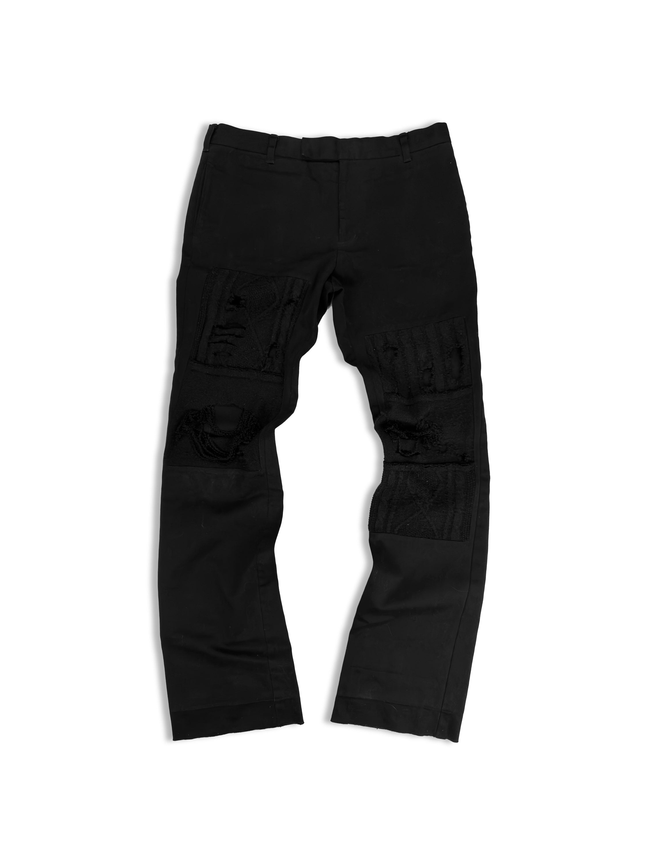 AW05 Undercover ‘Arts & Crafts’ Hybrid Knitted Sweater Trousers