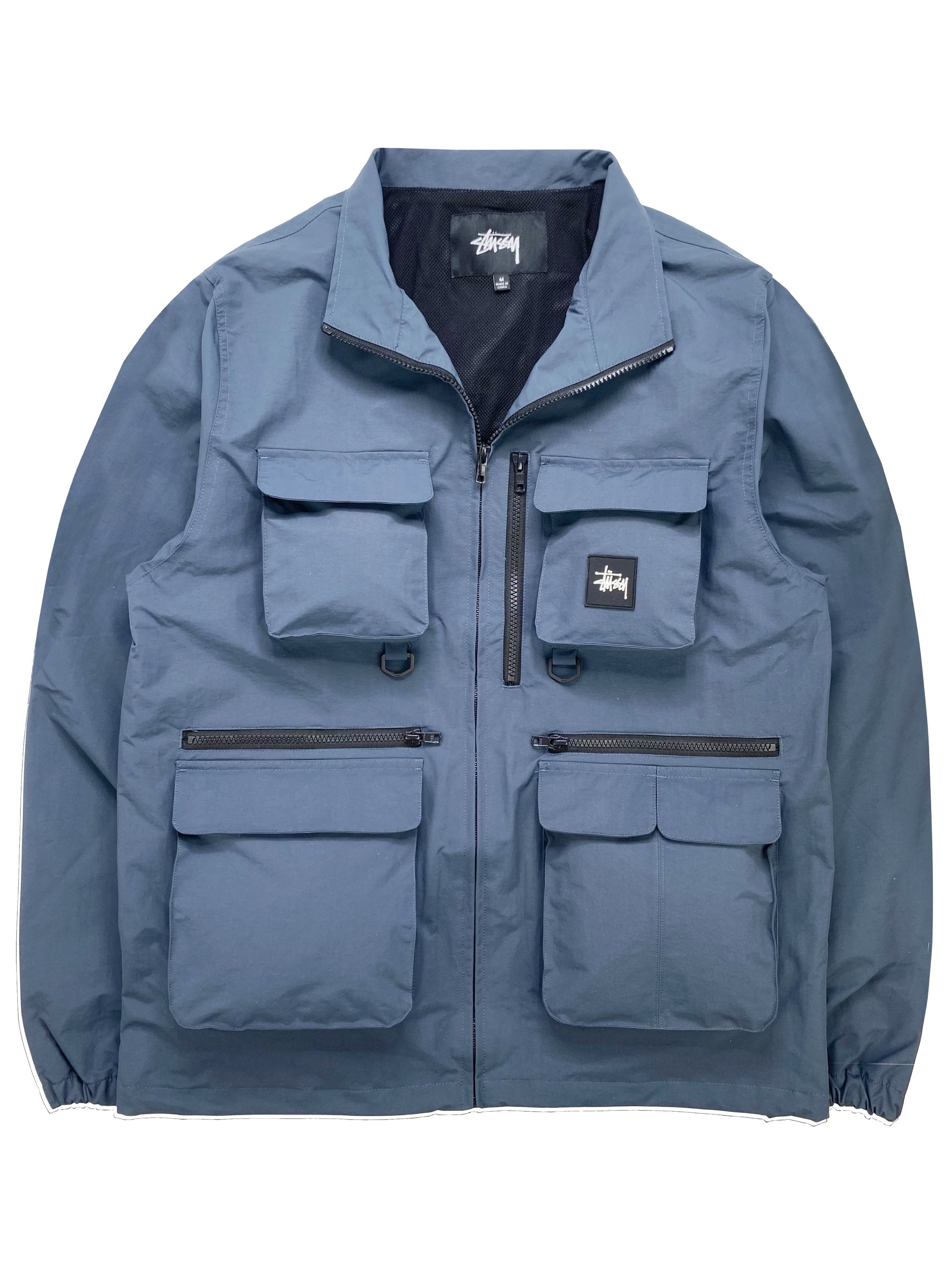 Stüssy 3D Cargo Pocket Light Weight Slate Blue Jacket