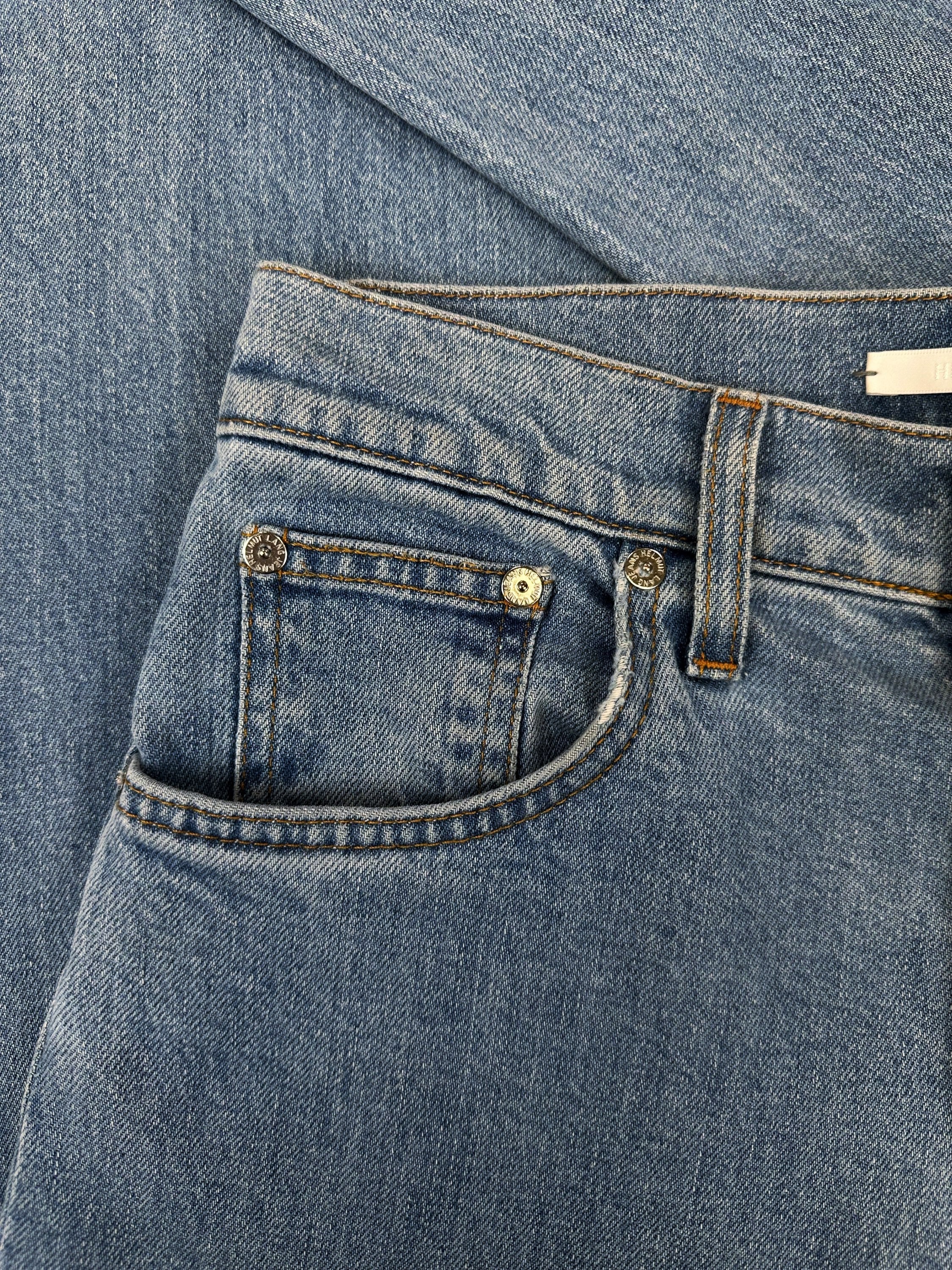 Helmut Lang Light Wash Blue Classic ‘5 Pocket’ Denim