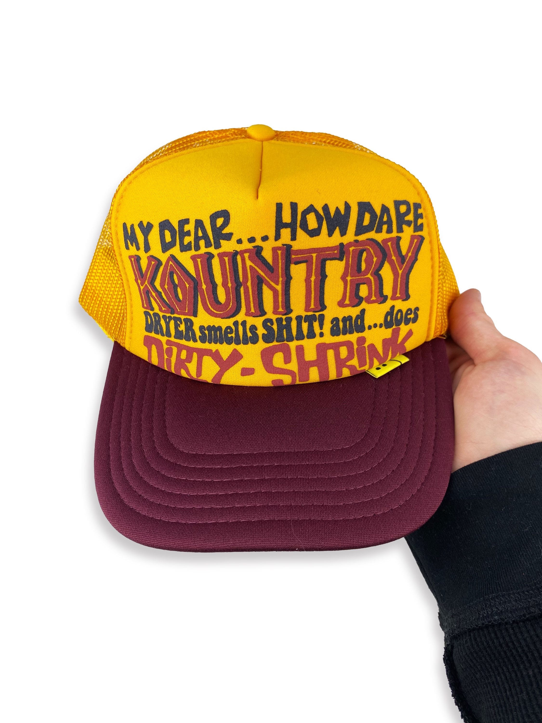 SS23 Kapital Kountry Two Tone Graphic Mesh Trucker Hat
