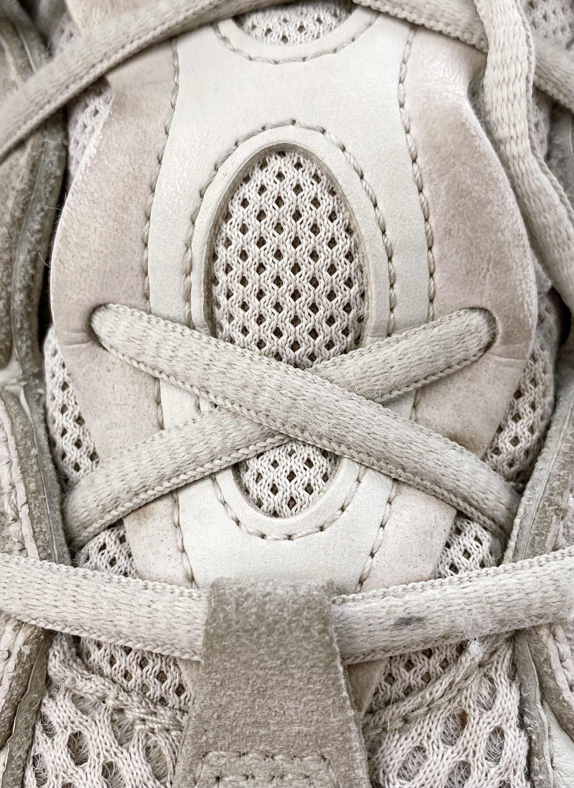 Yeezy 500 ‘Taupe Light’ Chunky Suede Low Top Sneakers