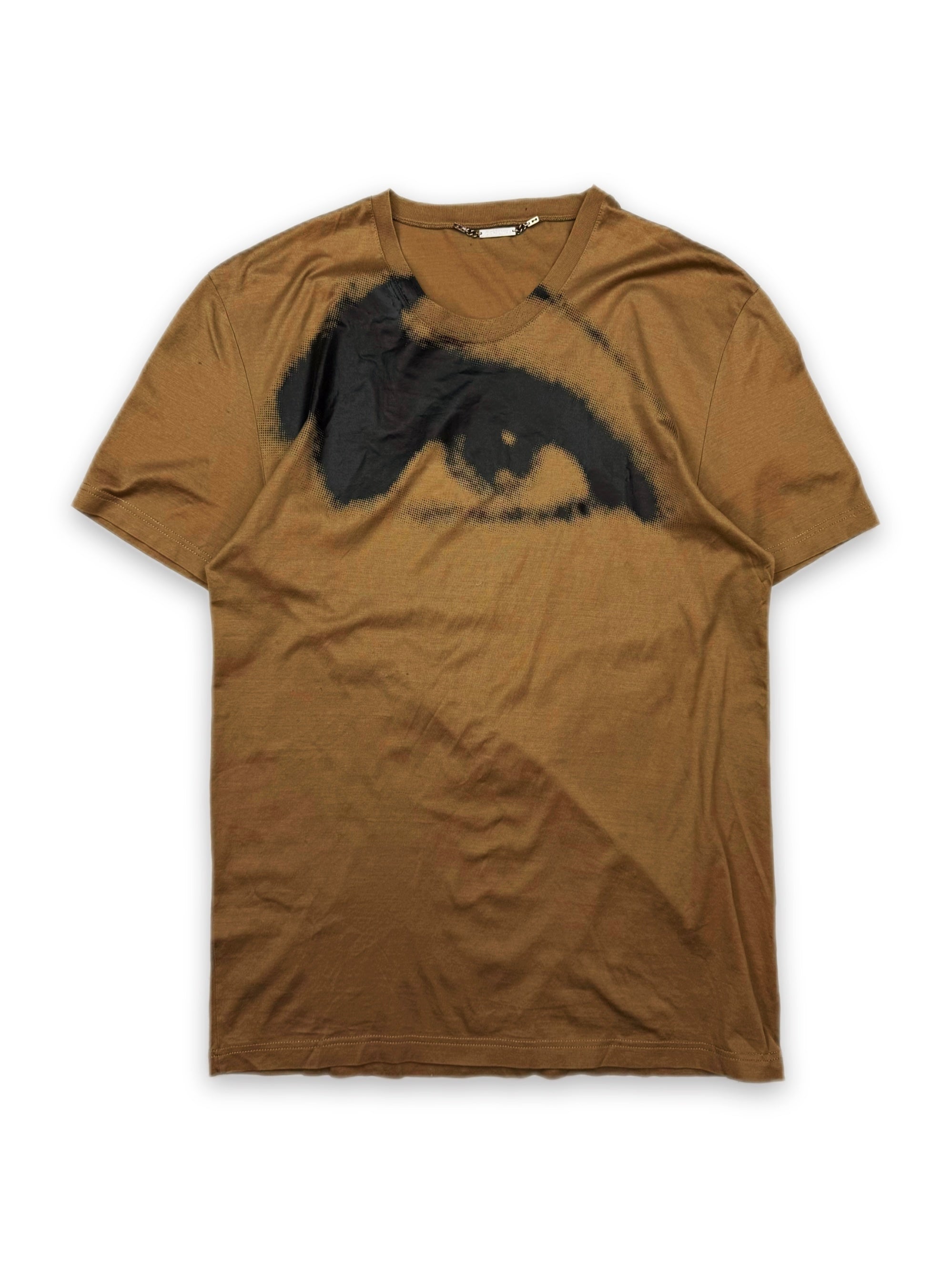 AW04 Dior Homme VOTC ‘Eye’ Graphic Brown T-Shirt