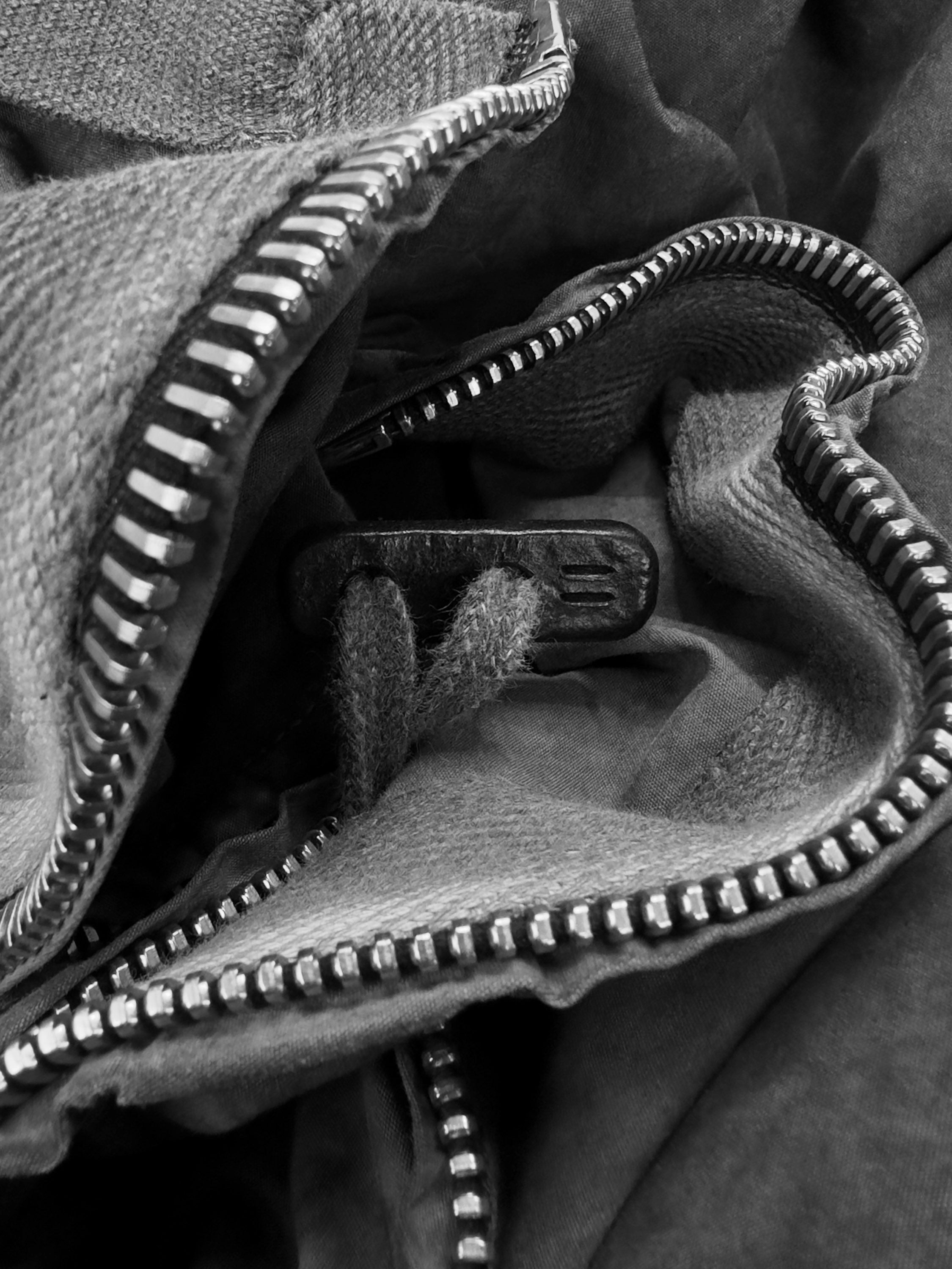 Boris Bidjan Saberi Drop Crotch Zipper Detail Stone Wash Shorts