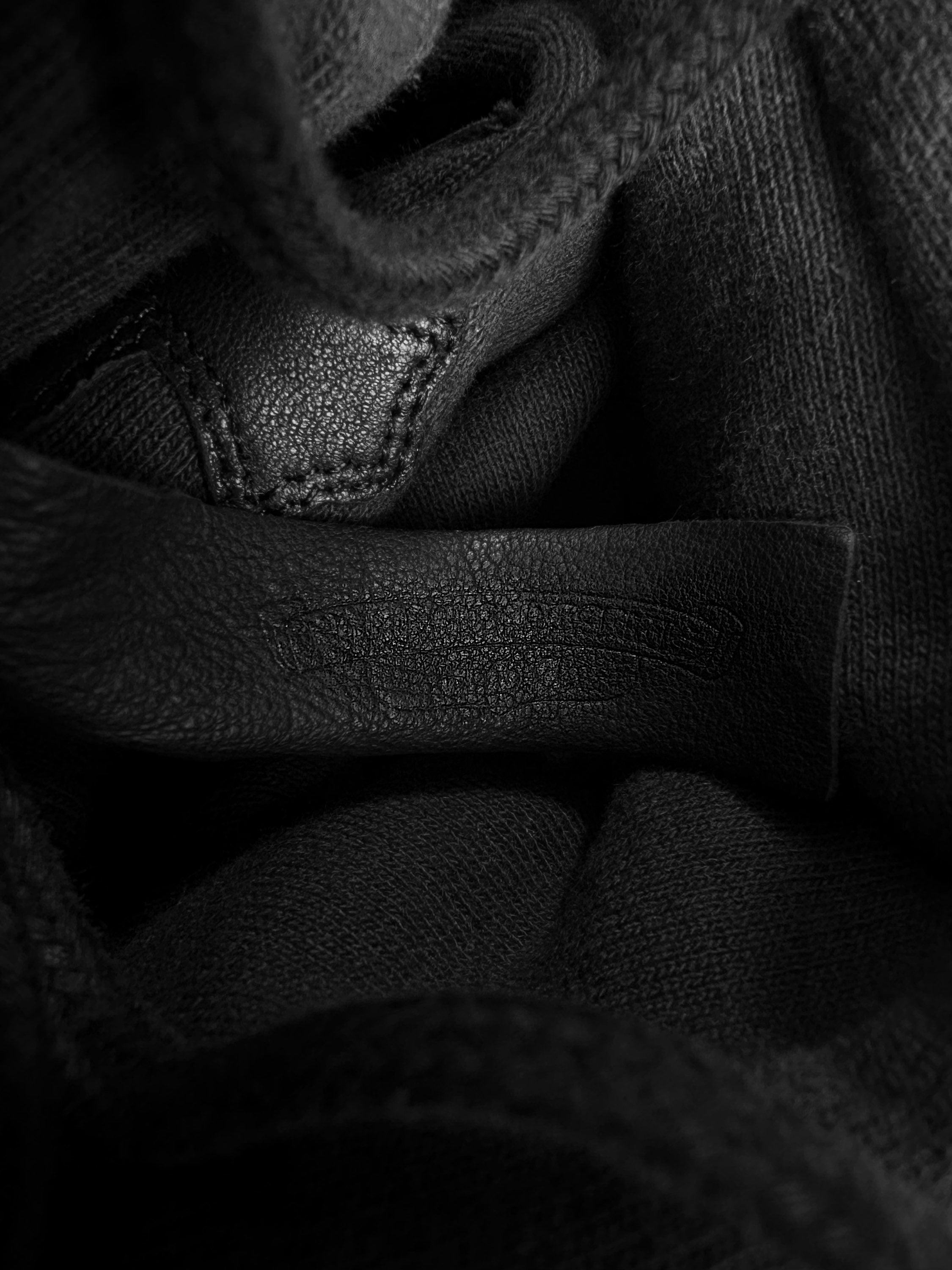 Chrome Hearts ‘Paper Jam’ Triple Cross Leather Sweat Pants