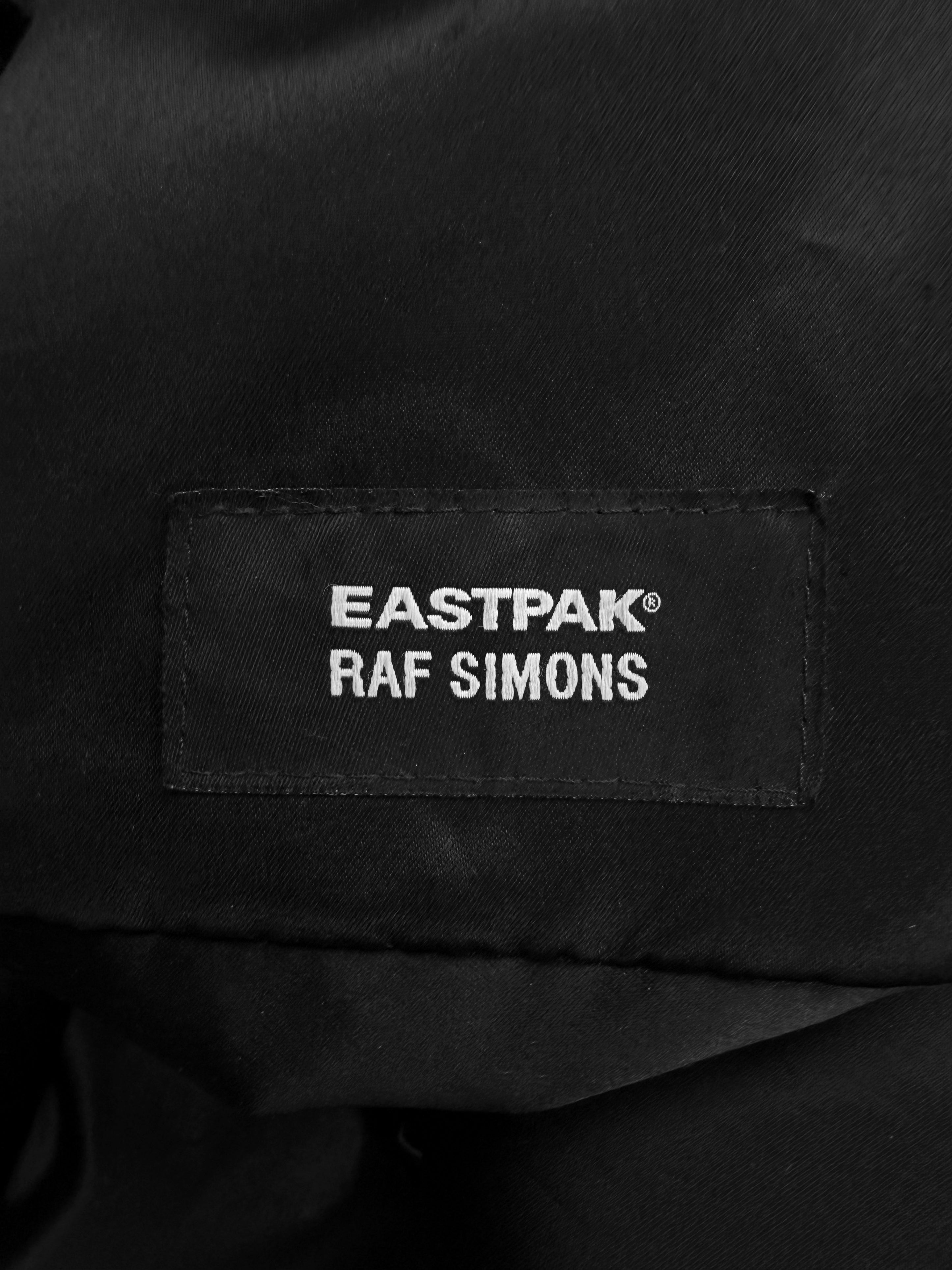 Raf Simons x Eastpak ‘Face’ Graphic Black Nylon Backpack