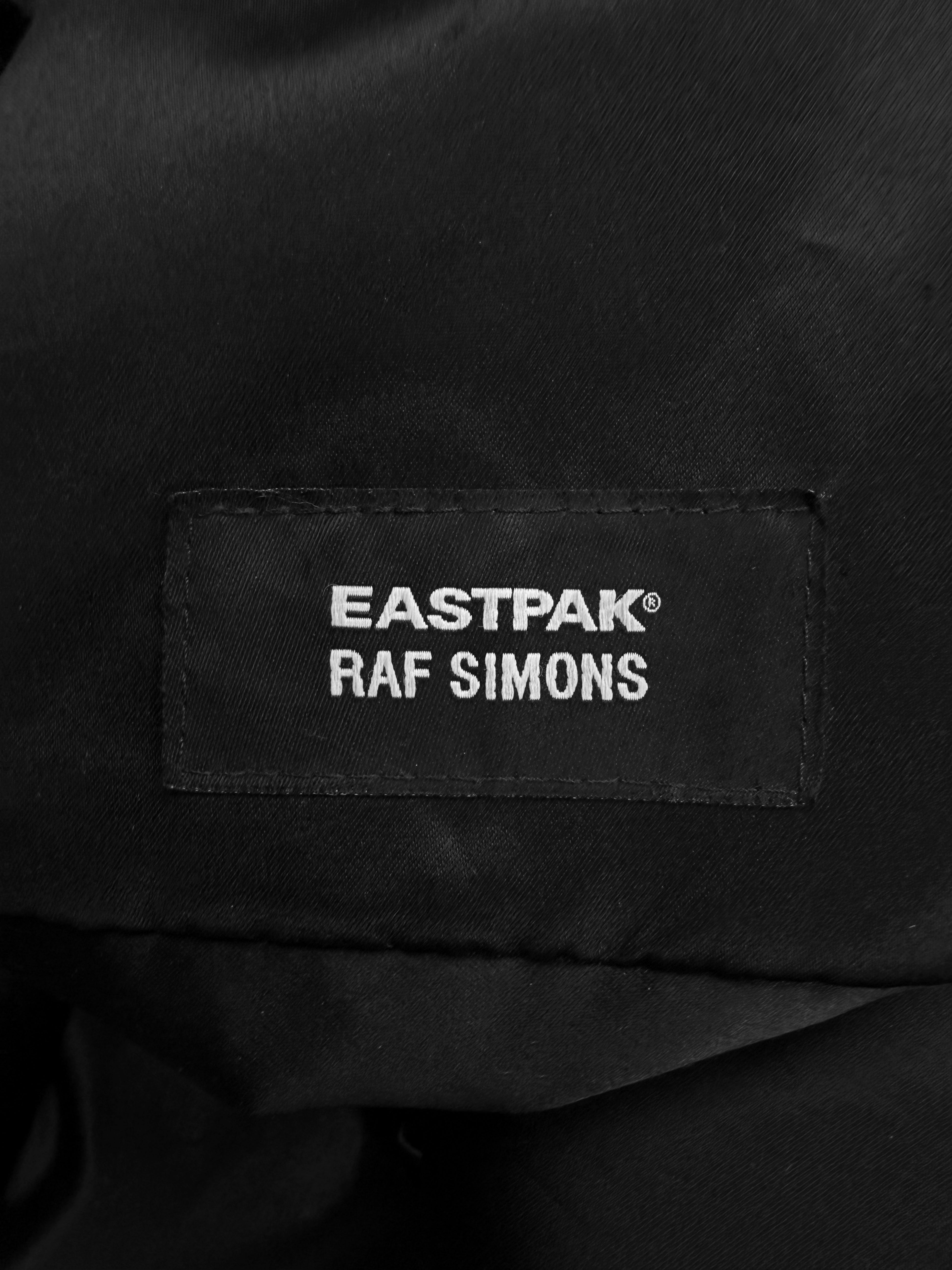 Raf Simons x Eastpak ‘Face’ Graphic Black Nylon Backpack