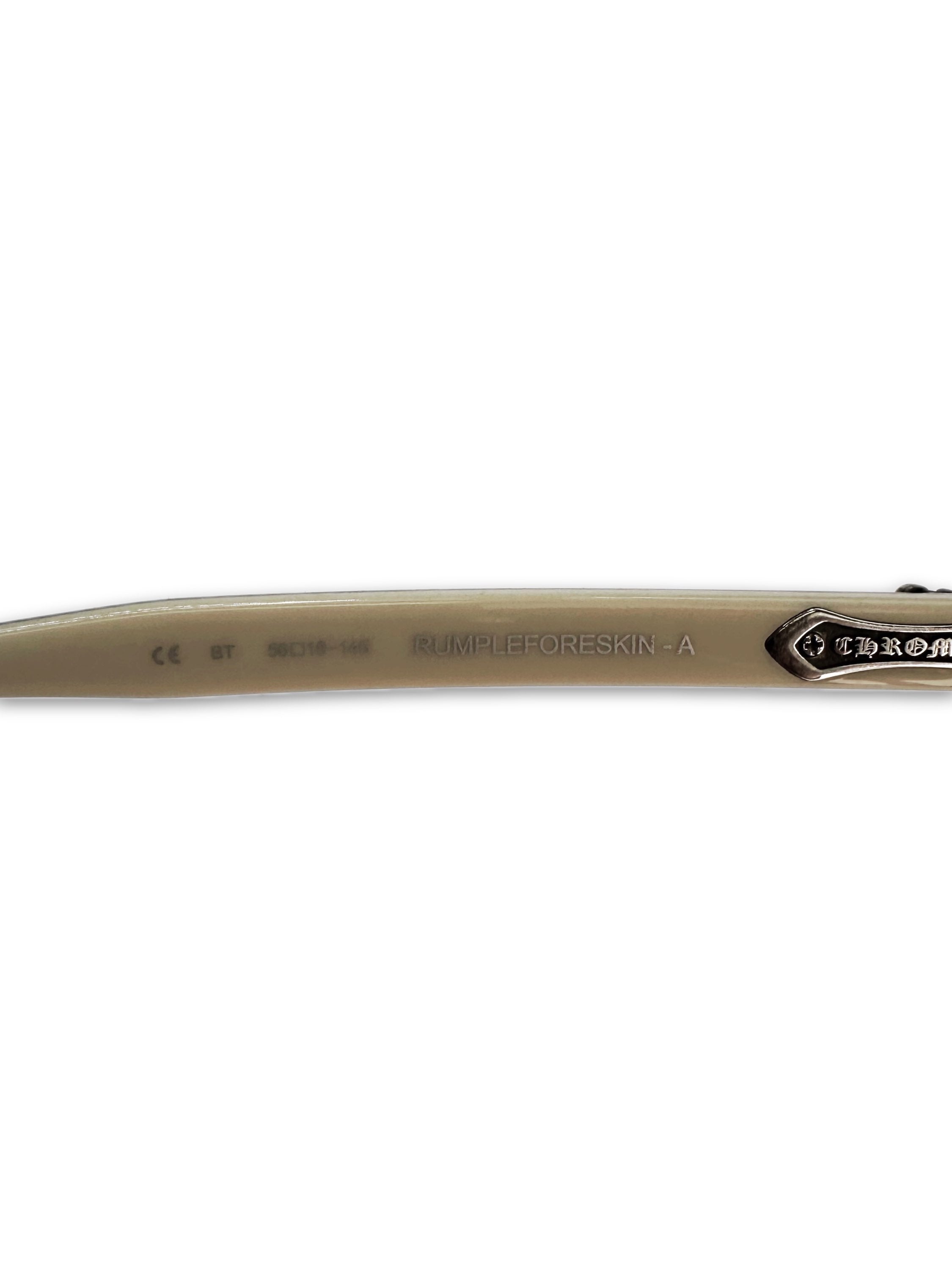 Chrome Hearts ‘Rumpleforeskin’ Dagger .925 Silver Rectangle Glasse