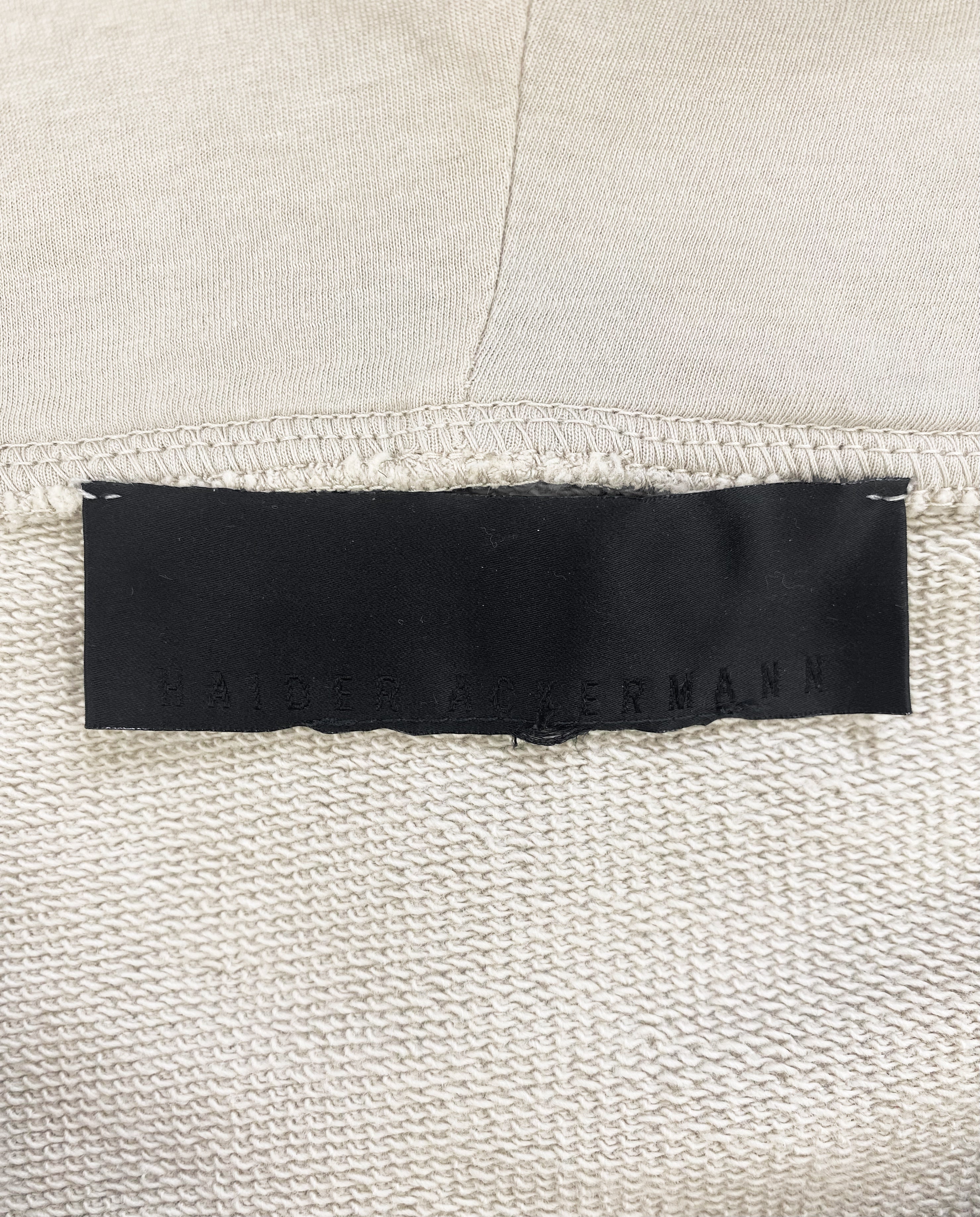 Haider Ackermann Oversized Boxy “Perth” Patched Hoodie