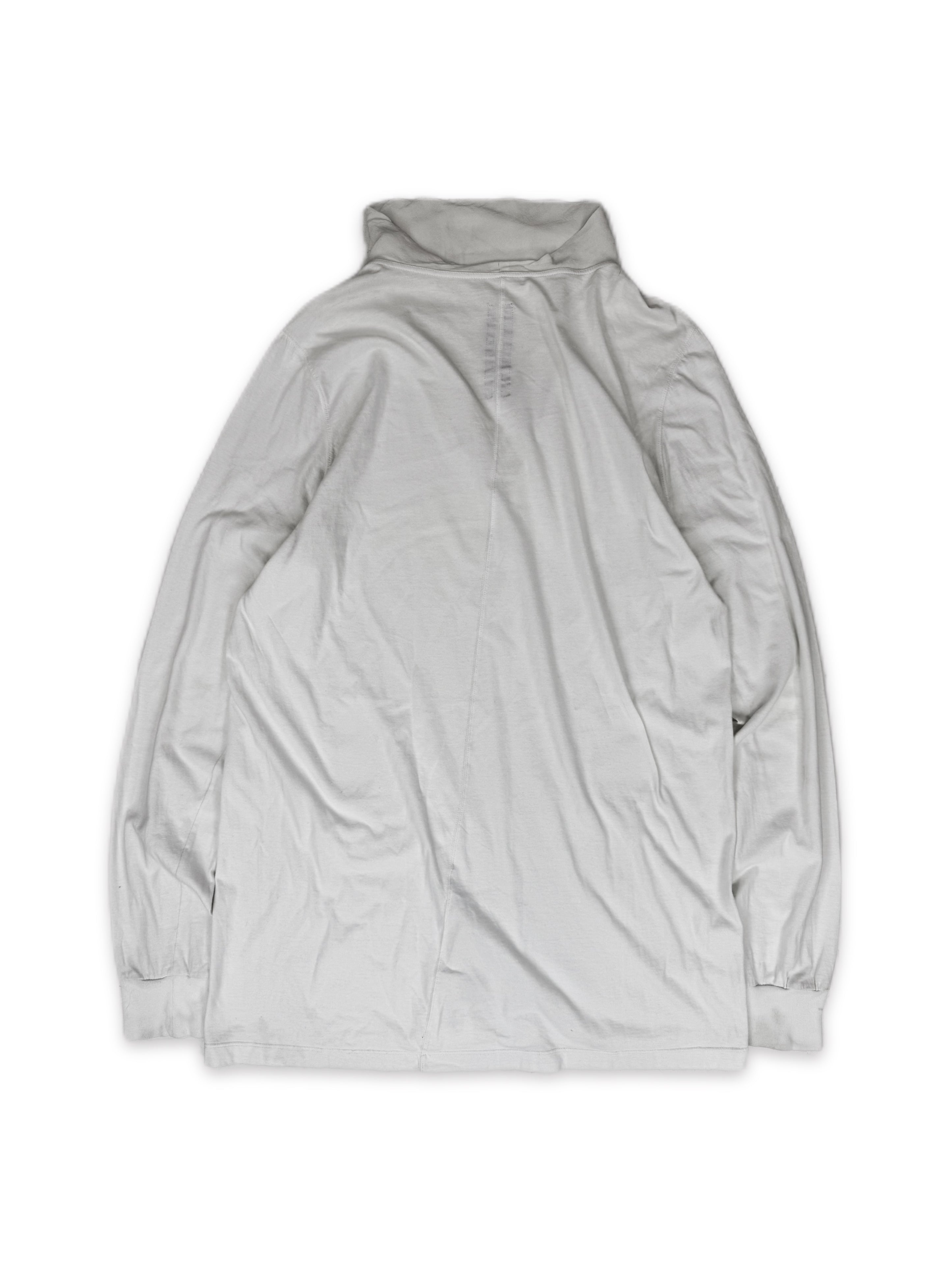 AW17 Rick Owens ‘Glitter’ Mesh Collar Turtleneck Long Sleeve